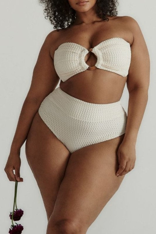 MONTCE SWIM Bone Crochet Tori Bandeau