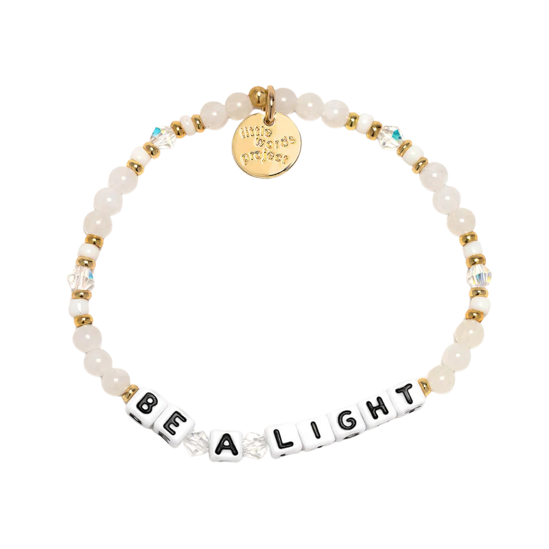 LITTLE WORDS PROJECT Be A Light In Chandelier