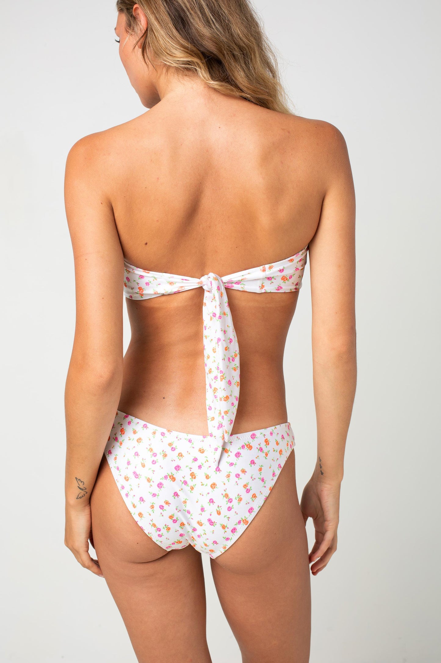 KULANI KINIS Rosie Posie Strapless Bandeau Bikini Top