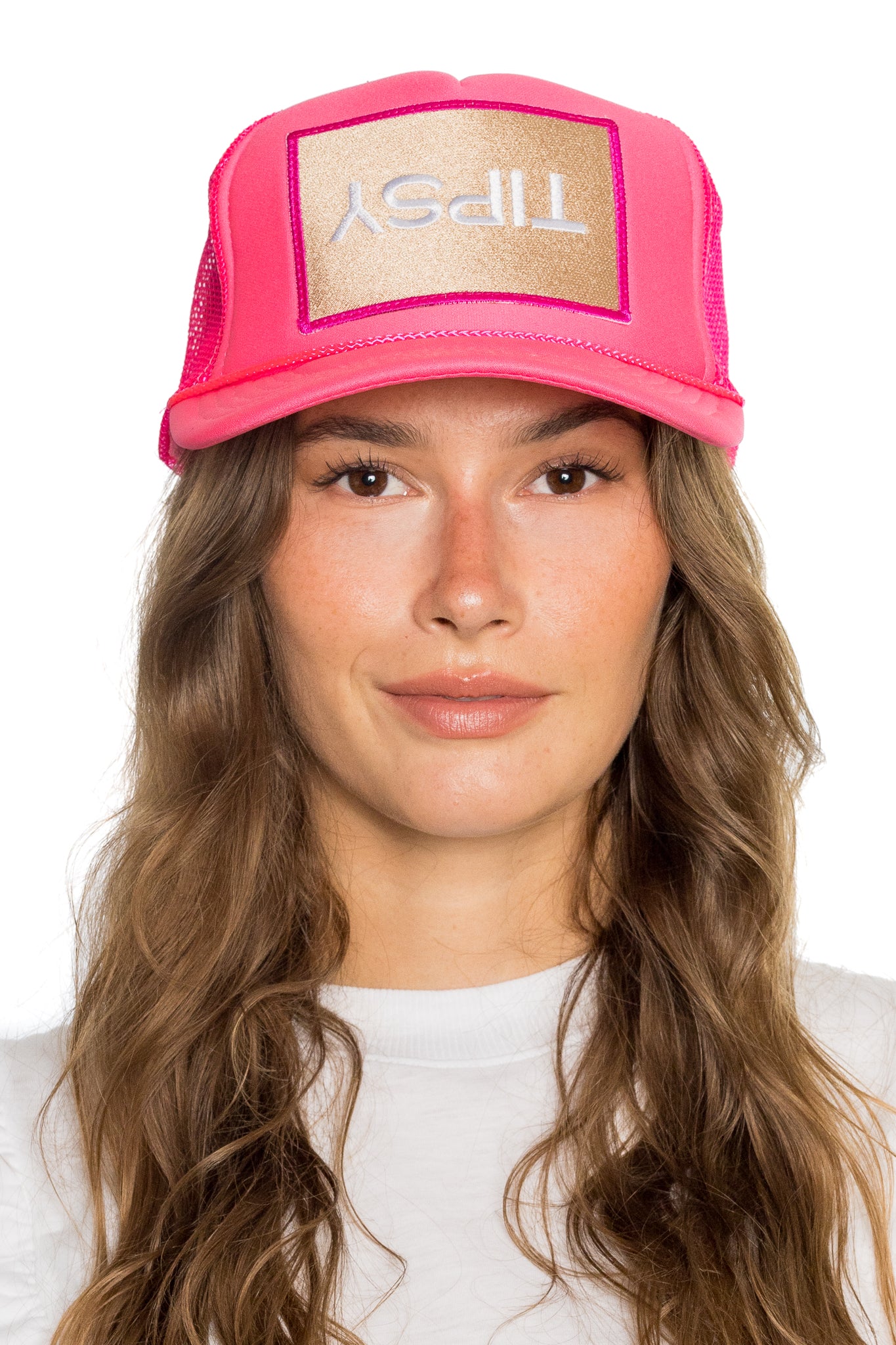 Friday Feelin Tipsy Trucker Hat