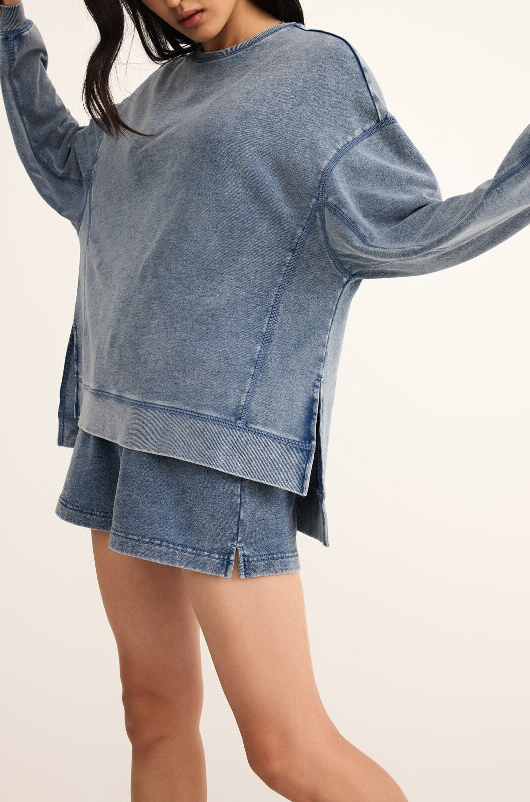 Z SUPPLY Knit Denim Modern Weekender