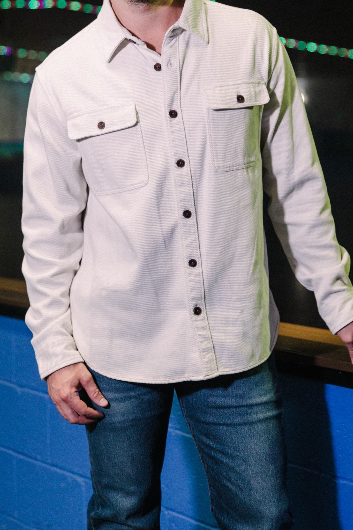 SURFSIDE SUPPLY COMP Dylan Washed Twill Overshirt