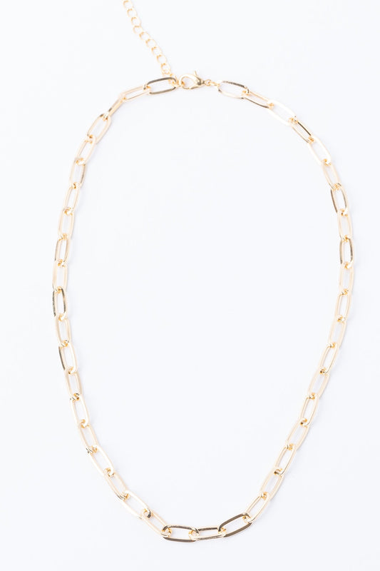  SOUTH MOON UNDER Gold Chain Link Short Necklace