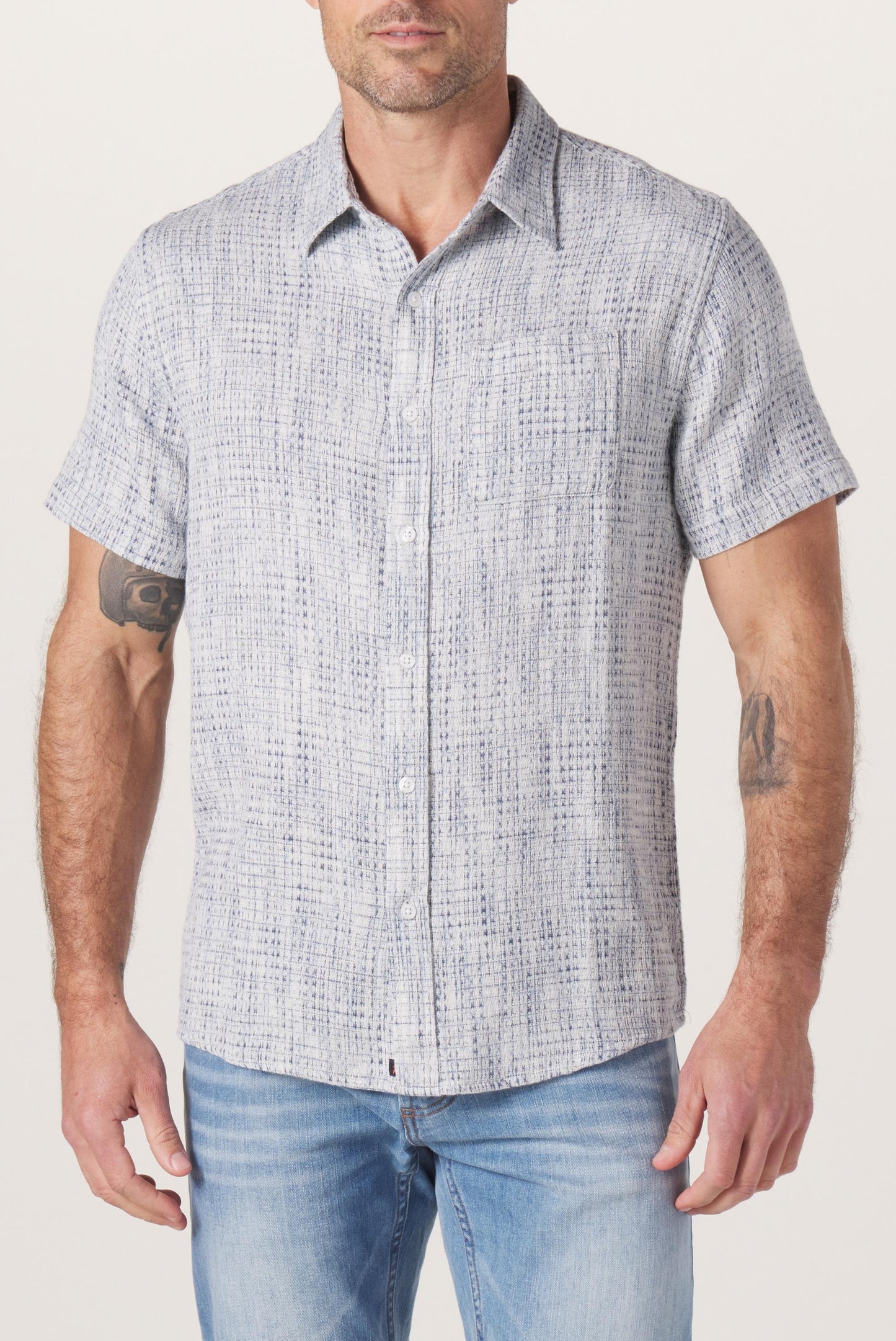  THE NORMAL BRAND Freshwater Button Up Shirt