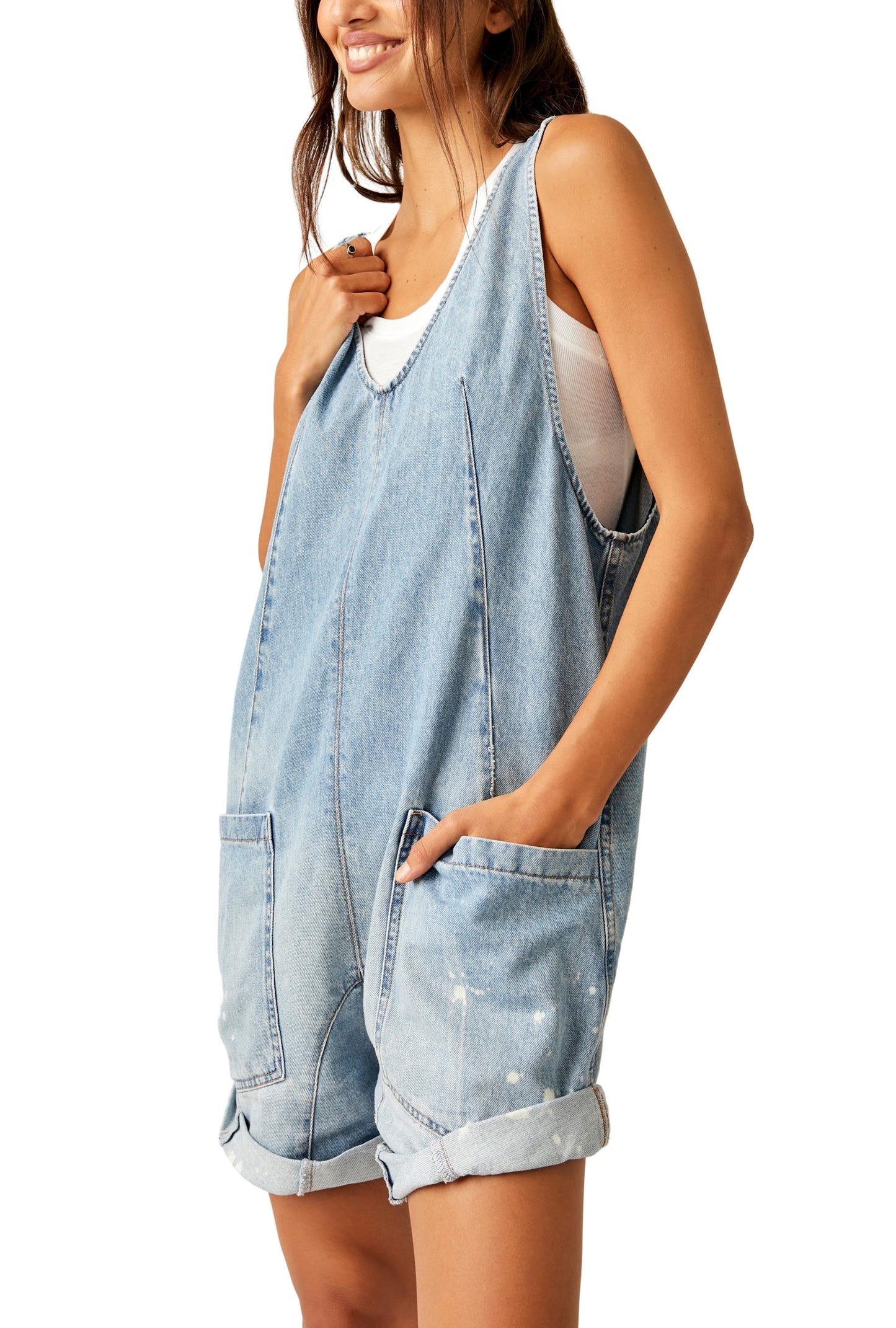  FREE PEOPLE High Roller Shortall