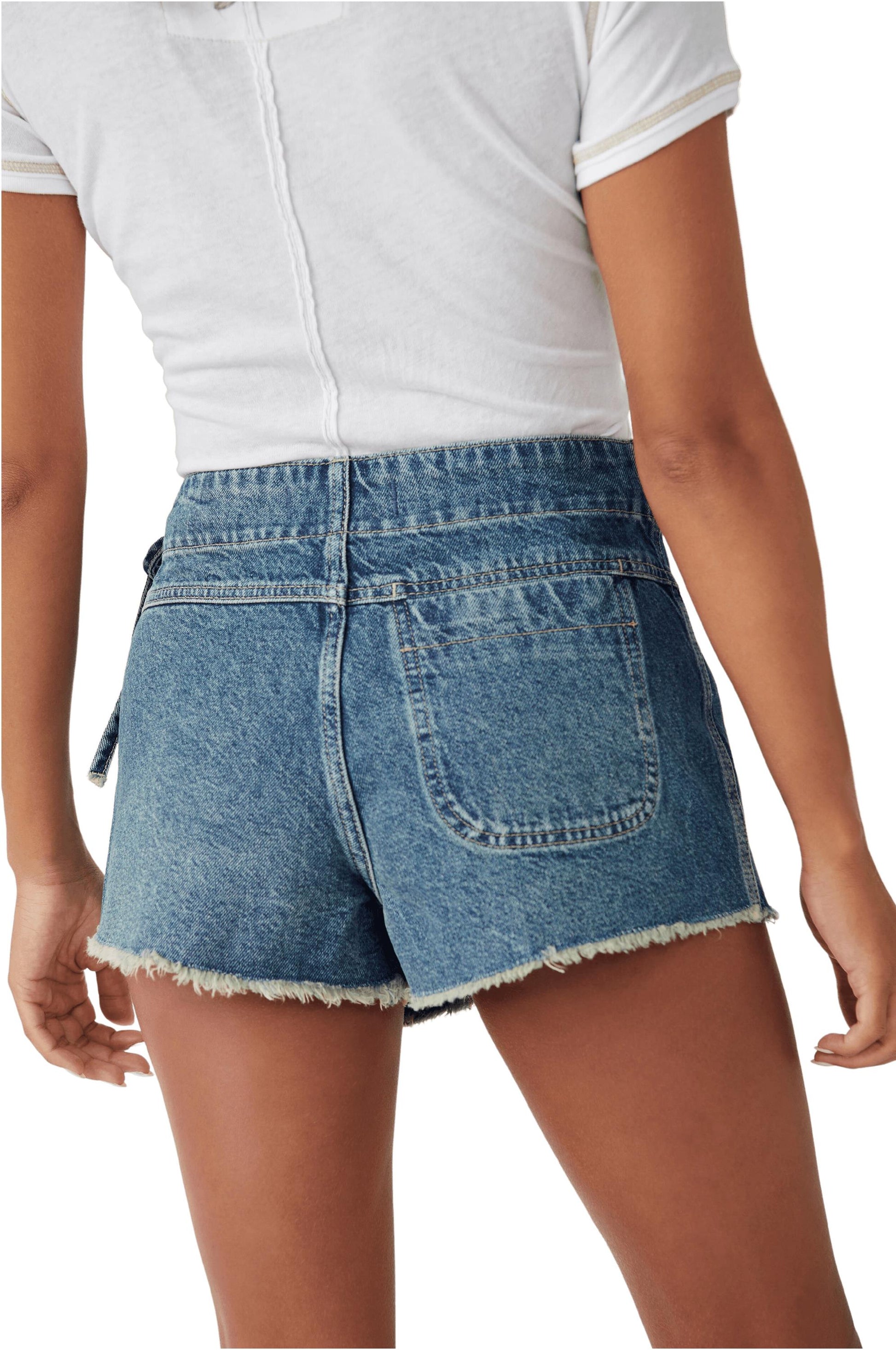  FREE PEOPLE Emmy Denim Skort