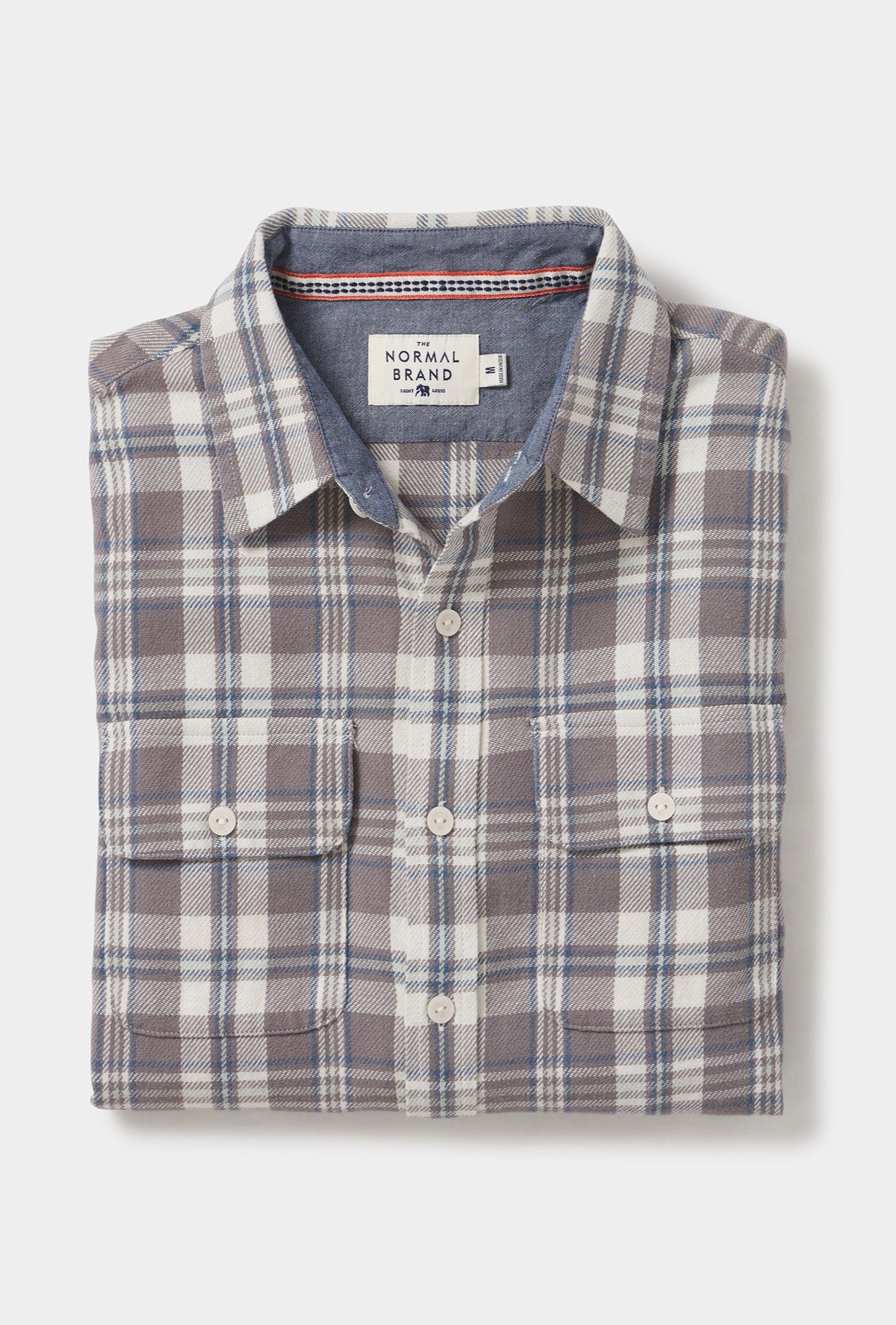  THE NORMAL BRAND Mountain Textured Overshirt