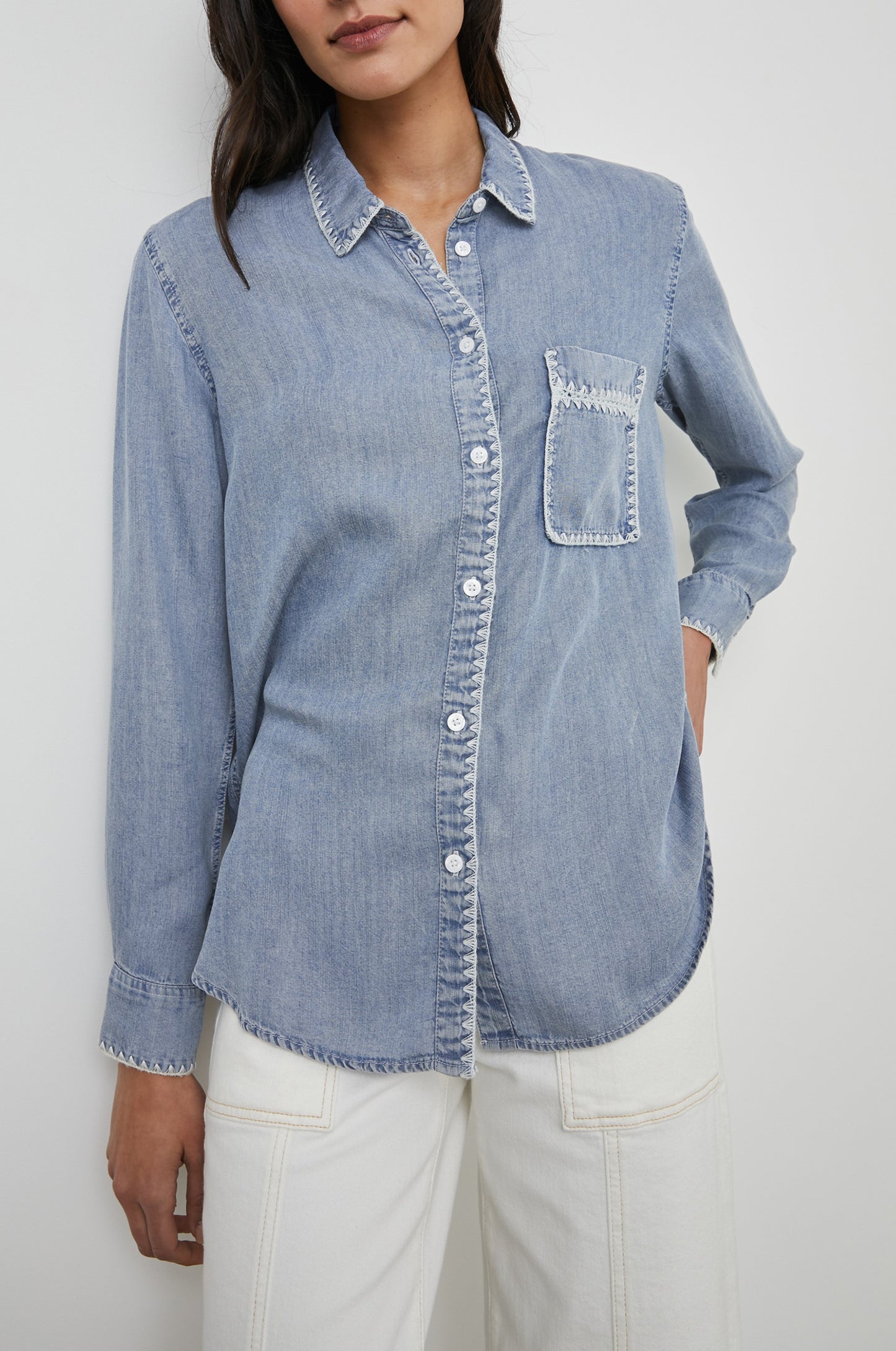  RAILS Saya Tencel Shirt