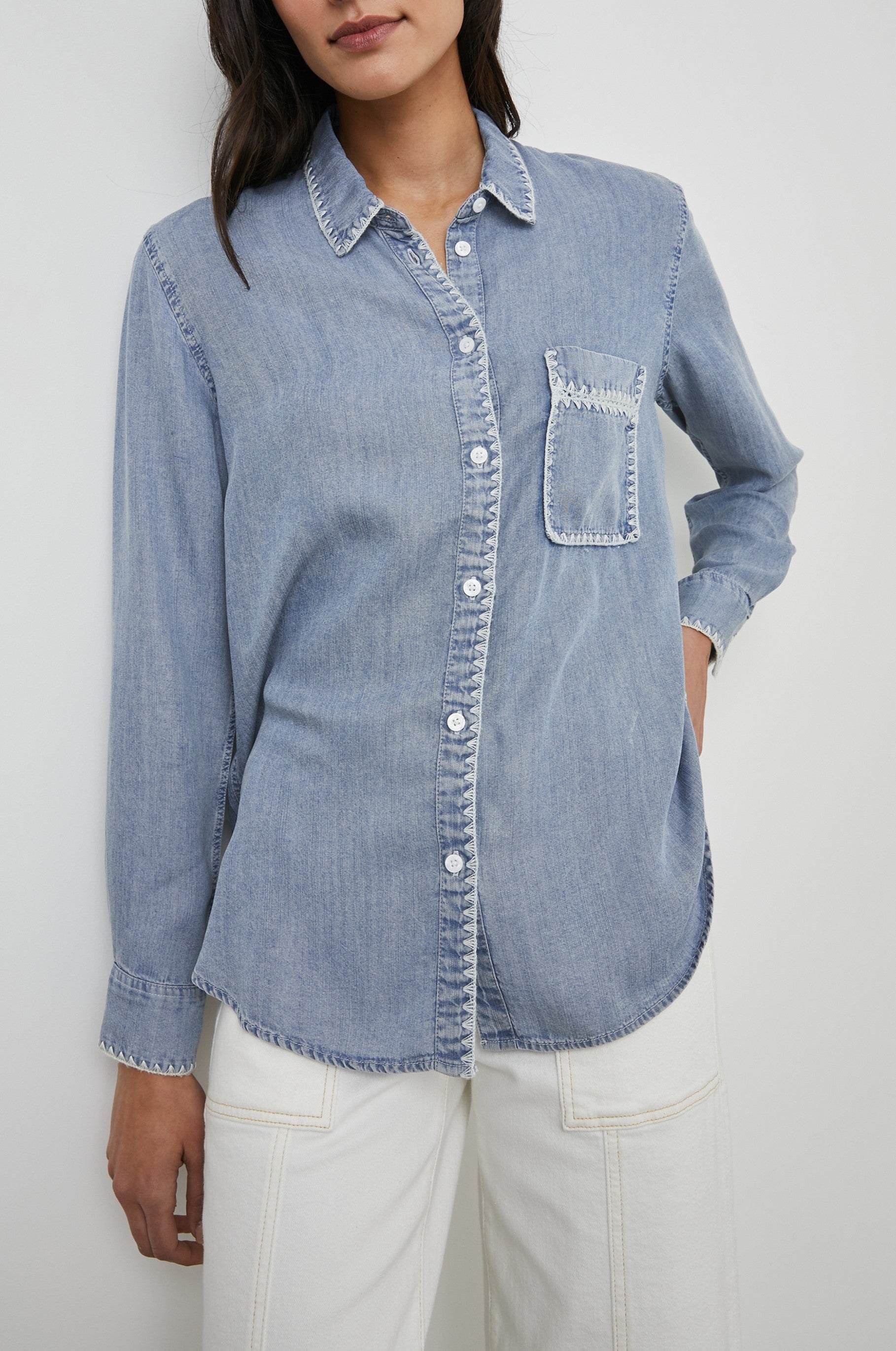  RAILS Saya Tencel Shirt