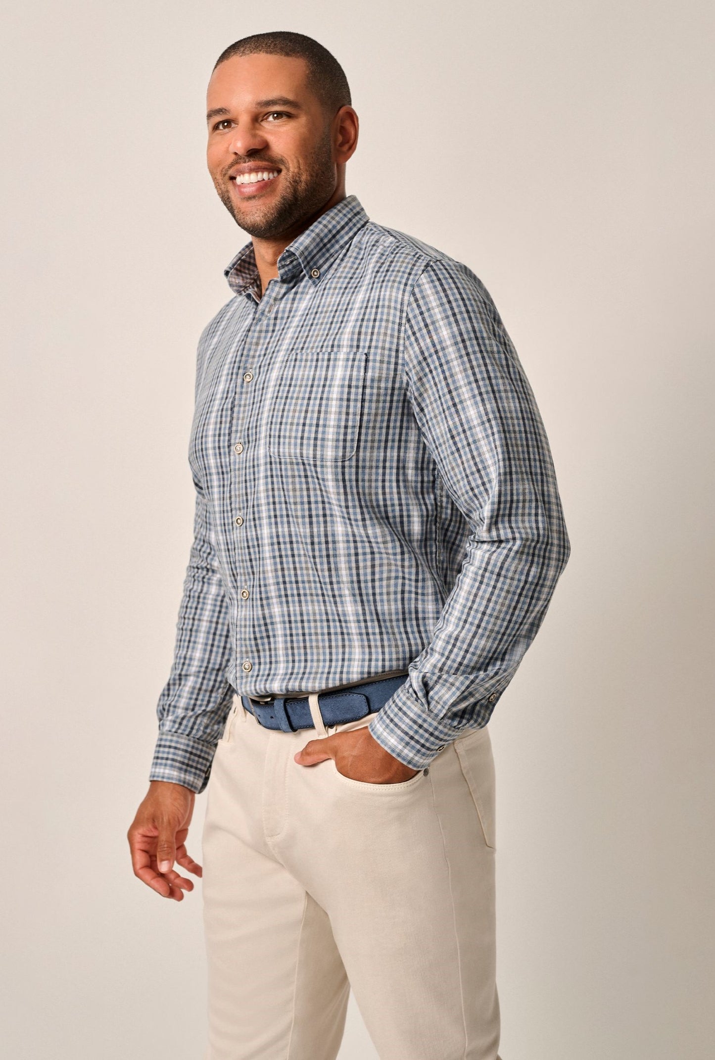  JOHNNIE O Matthew Plaid Woven