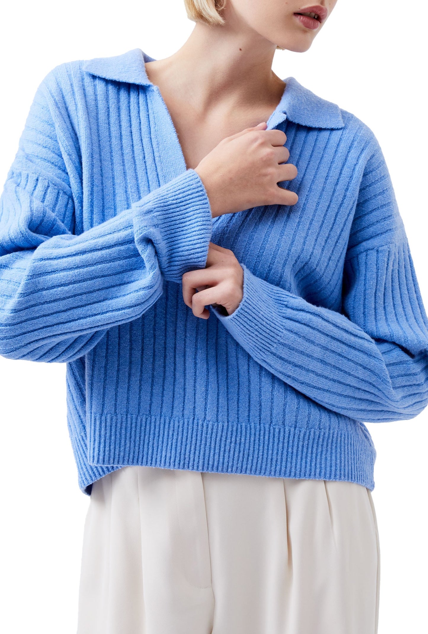  FRENCH CONNECTION Wide Rib Polo