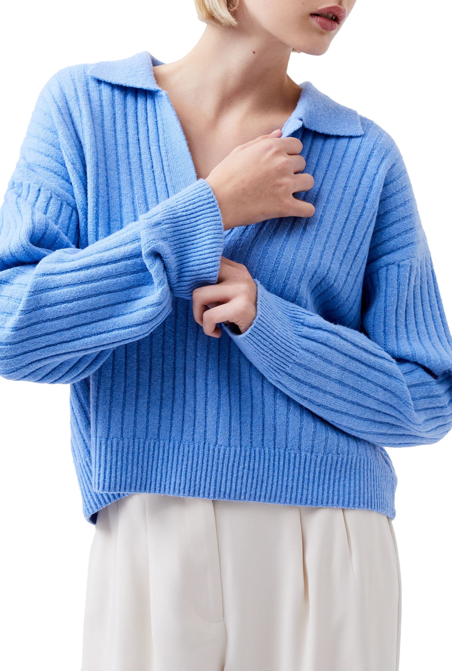  FRENCH CONNECTION Wide Rib Polo