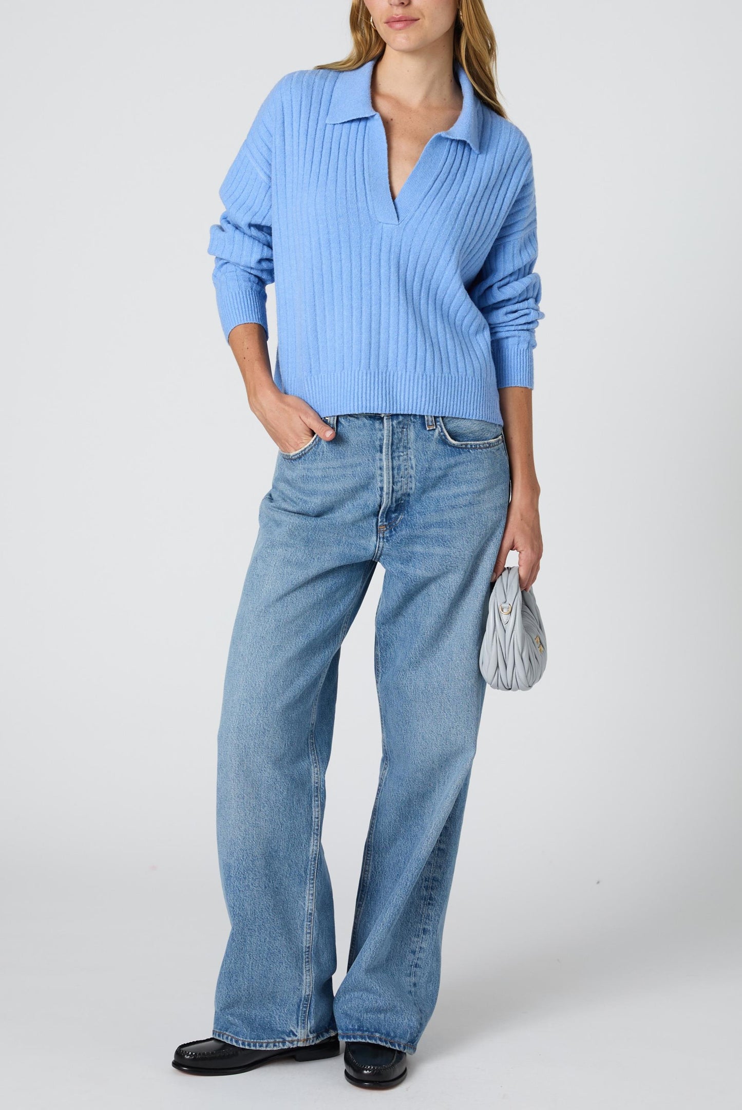  FRENCH CONNECTION Wide Rib Polo