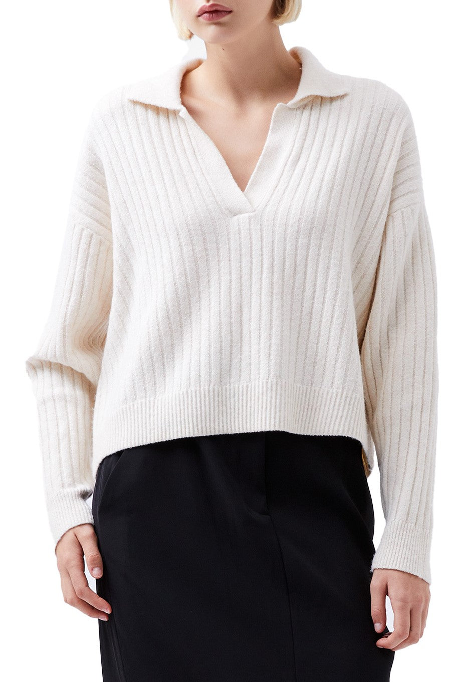  FRENCH CONNECTION Wide Rib Polo