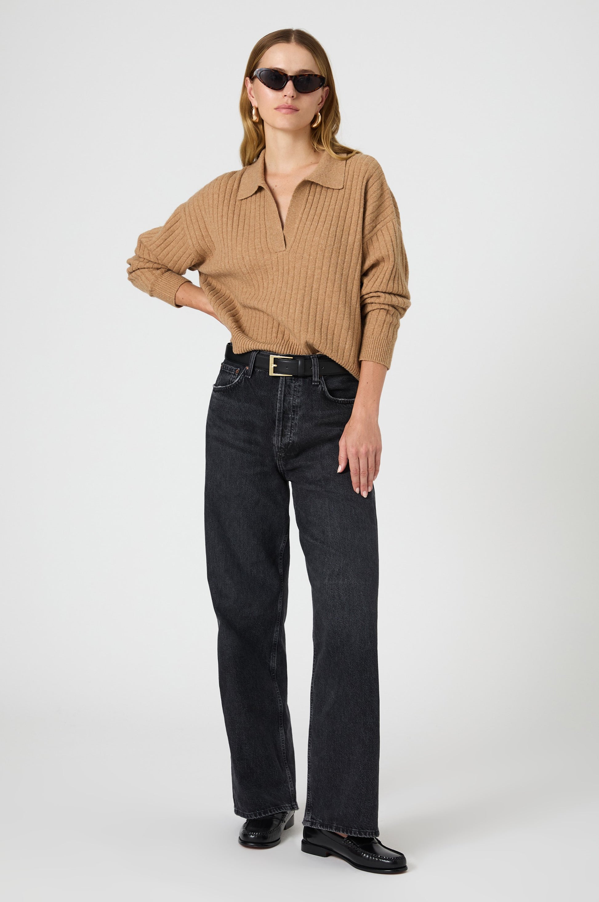  FRENCH CONNECTION Wide Rib Polo