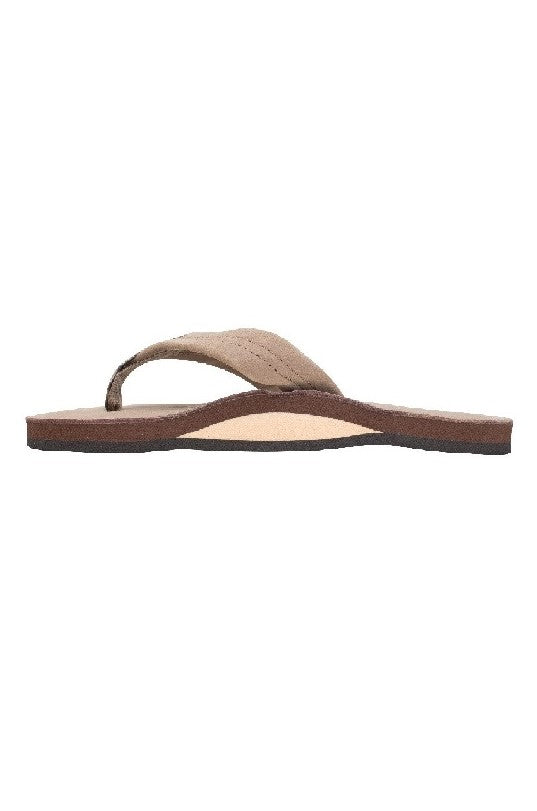  RAINBOW SANDALS Mens Premium Leather Single Layer Arch