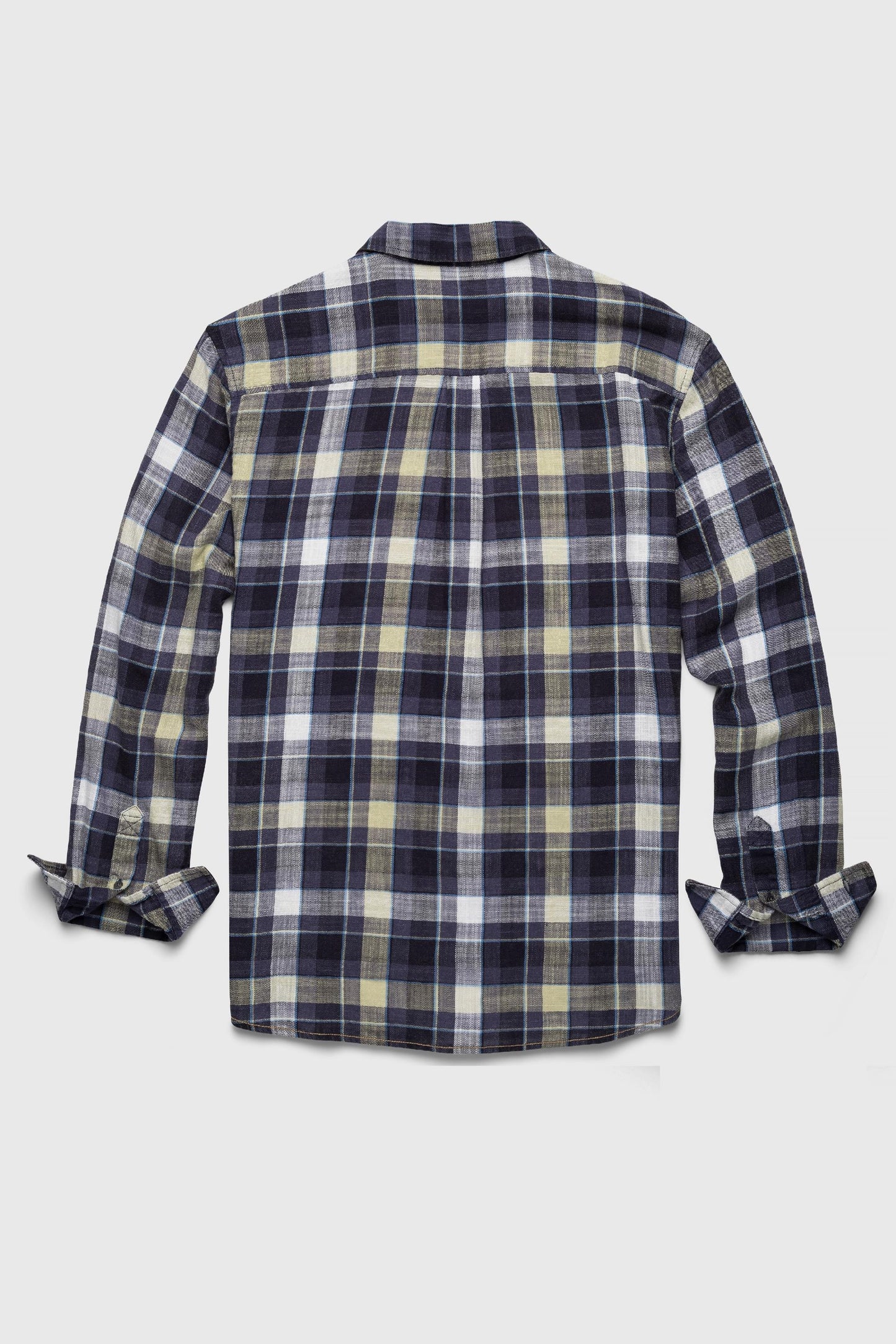  SURFSIDE SUPPLY COMP Brian Washed Twill Cotton Plaid Shirt