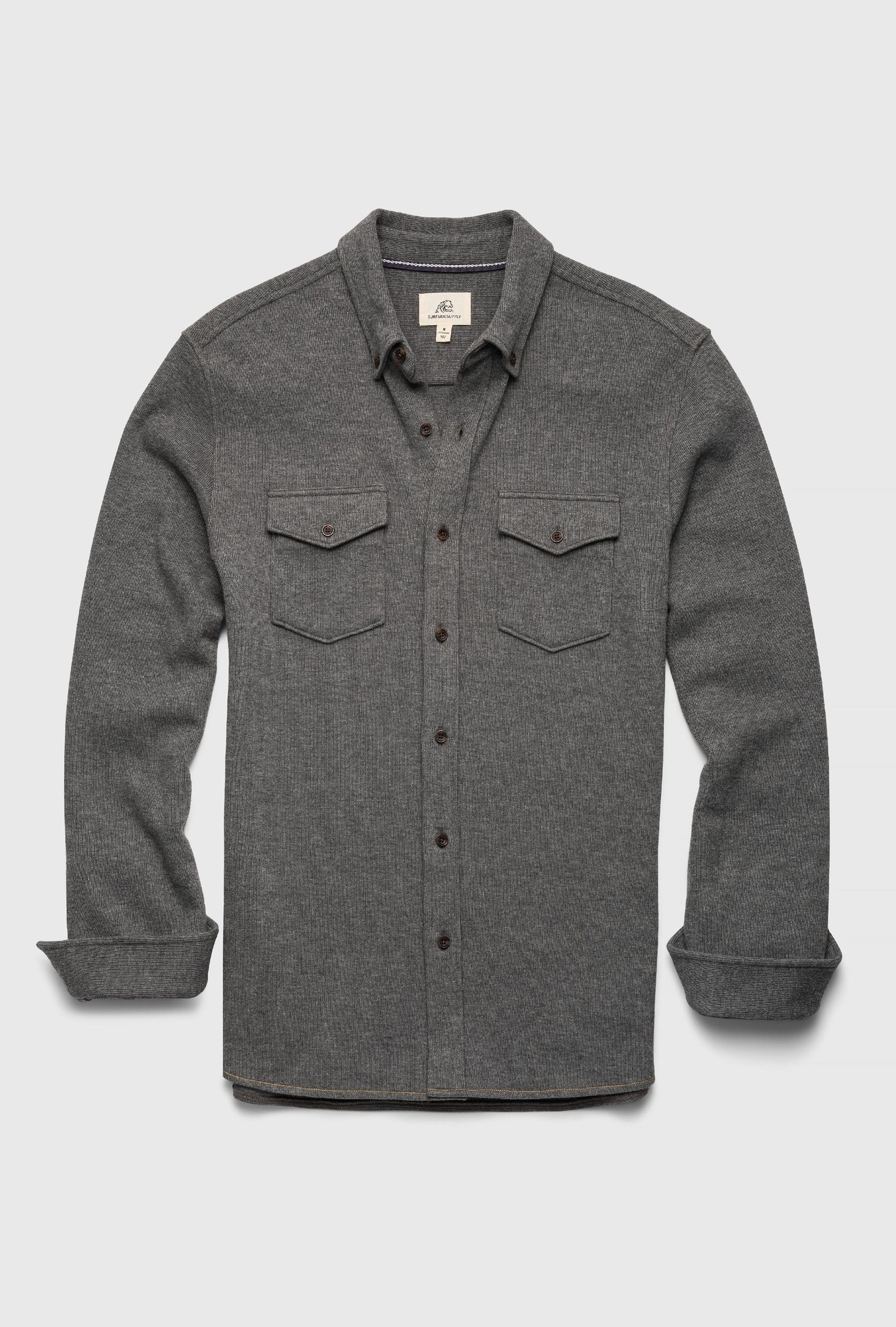  SURFSIDE SUPPLY COMP Rex Ls Soft Rib Pocket Shirt