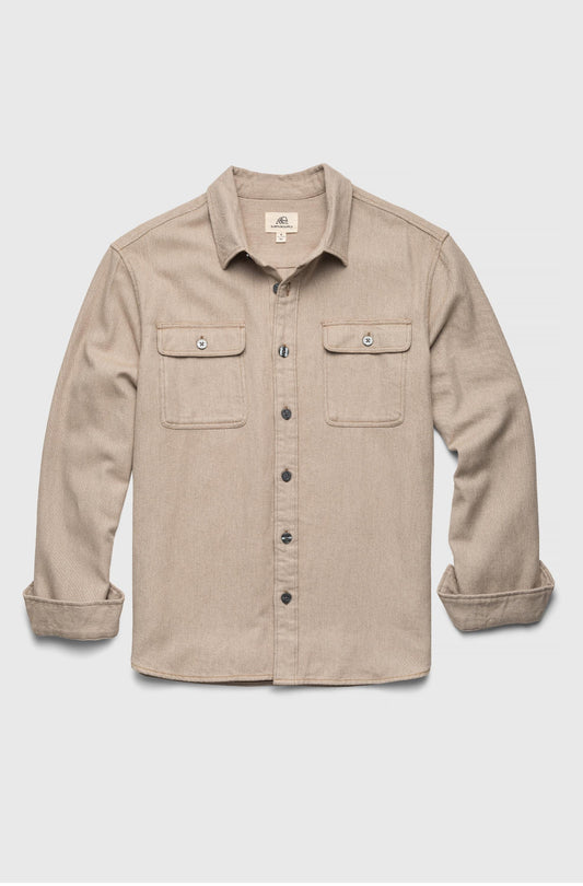  SURFSIDE SUPPLY COMP Dylan Brushed Twill Overshirt