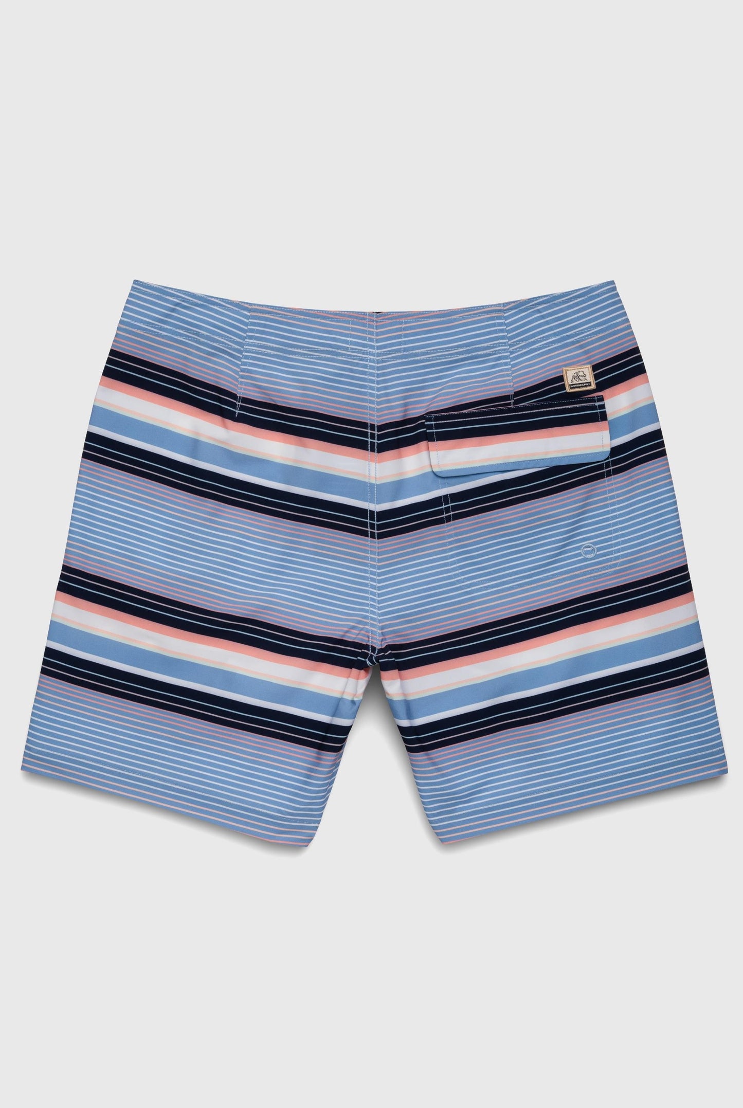  SURFSIDE SUPPLY COMP Duke 7.5 Stripe Swim Trunk