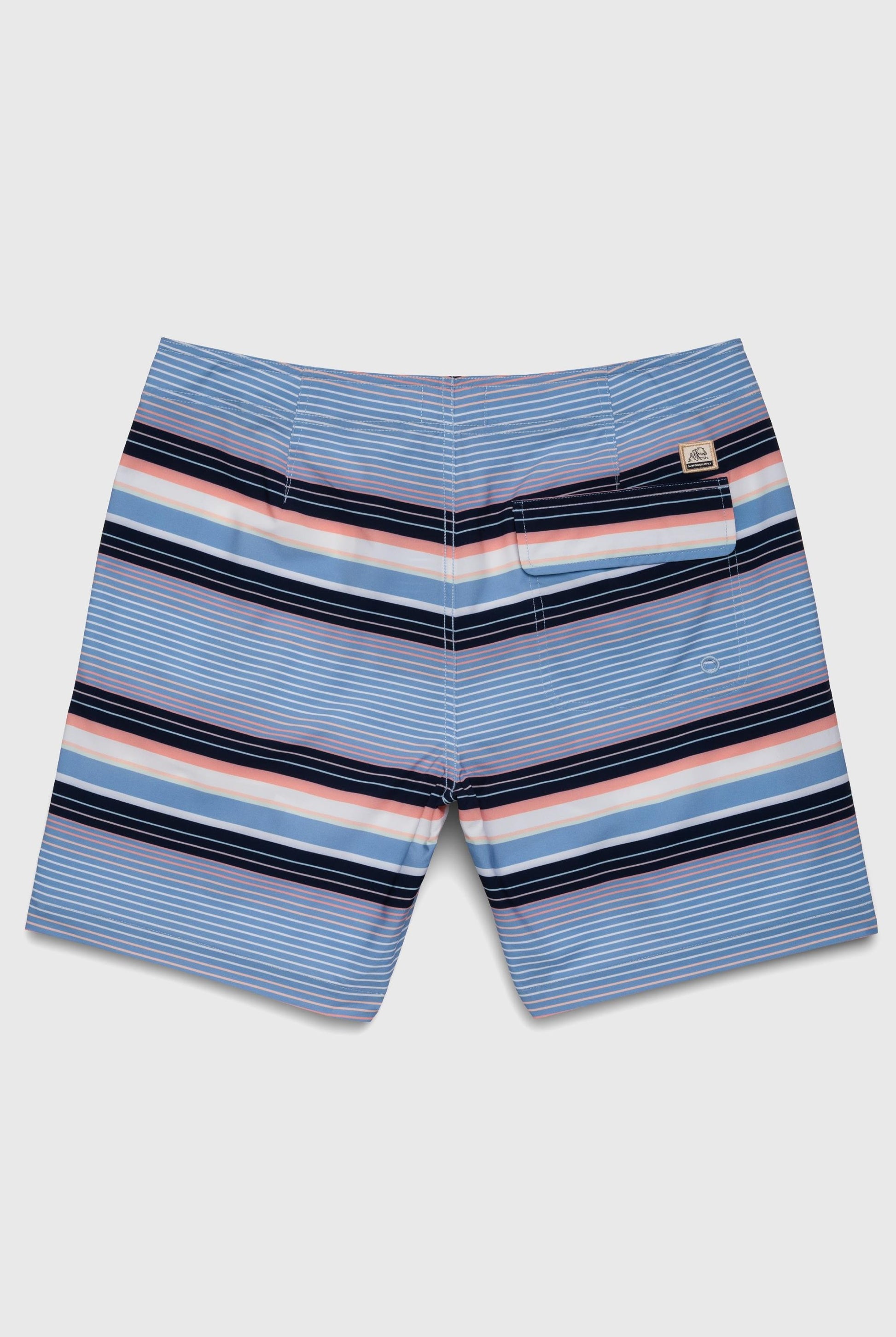  SURFSIDE SUPPLY COMP Duke 7.5 Stripe Swim Trunk