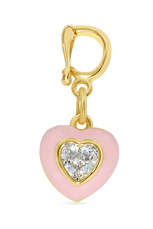  SOUTH MOON UNDER Charm Shop Pink Heart Charm