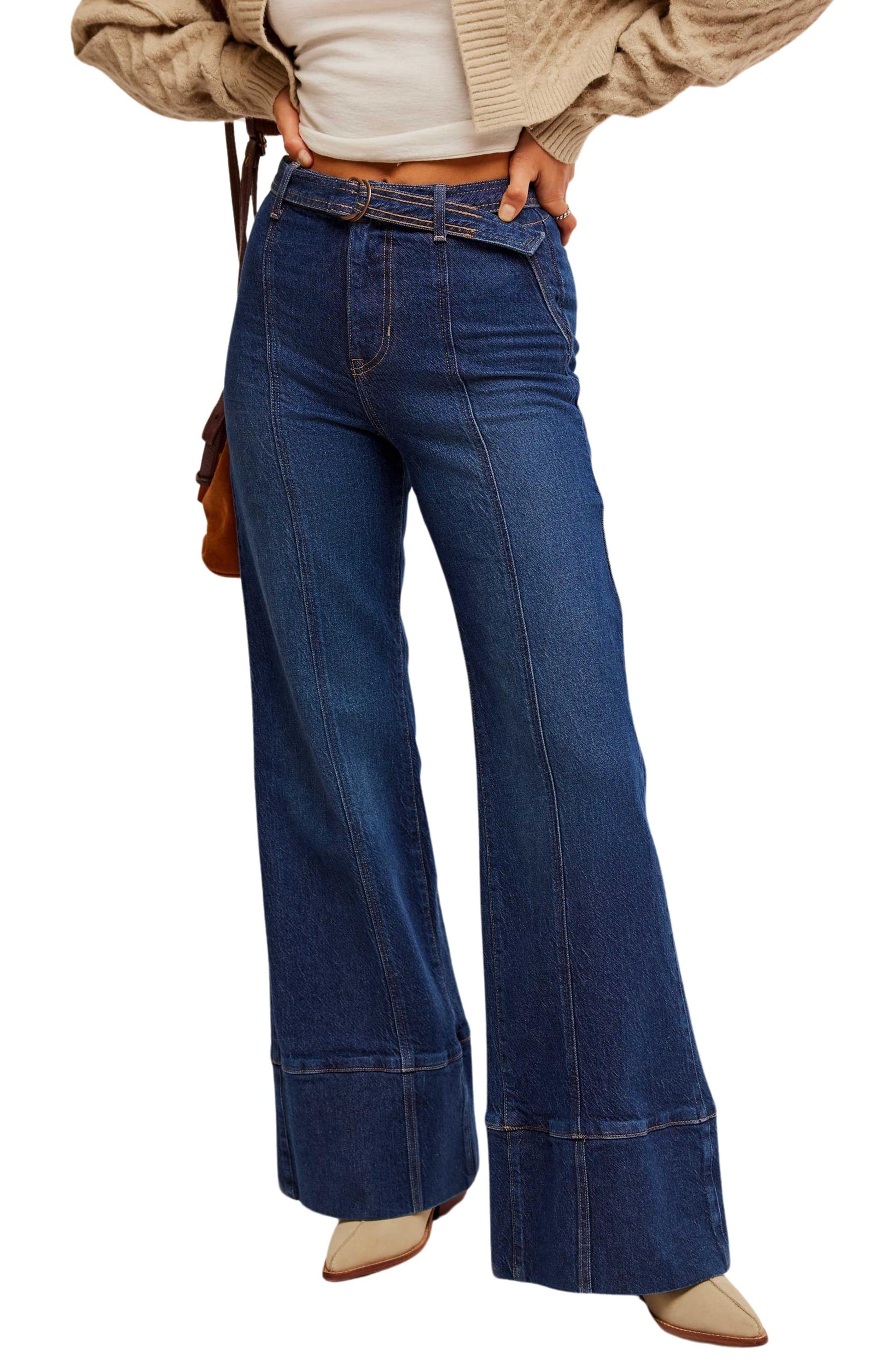  FREE PEOPLE Ryla A Line Jean