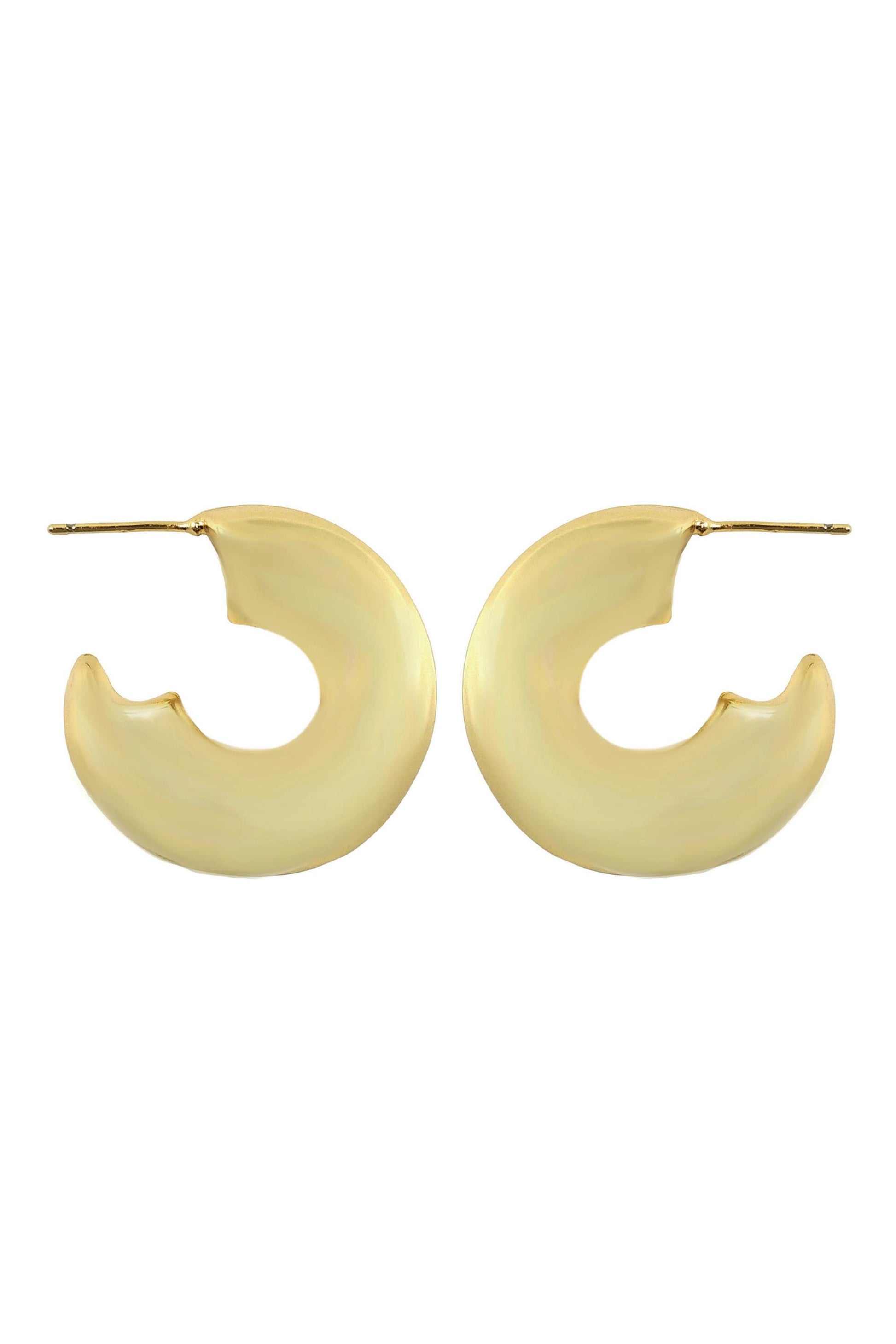  SOUTH MOON UNDER Chunky Hoop Earrings