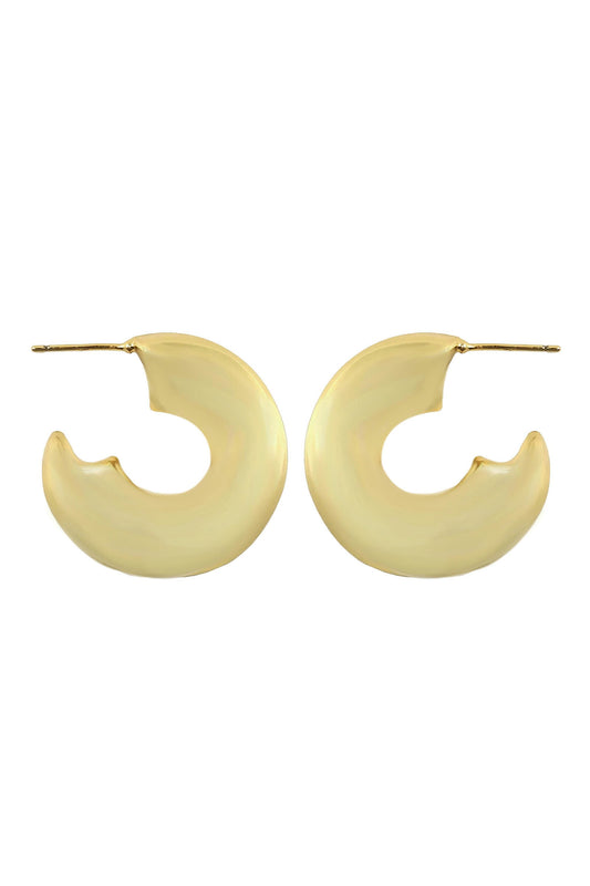  SOUTH MOON UNDER Chunky Hoop Earrings