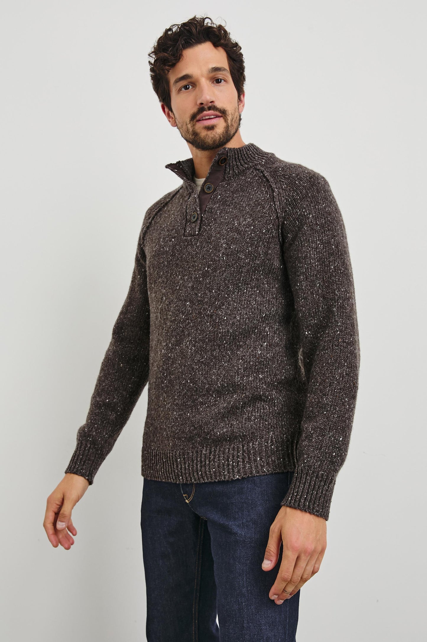  RAILS Harding Ls Henley Sweater