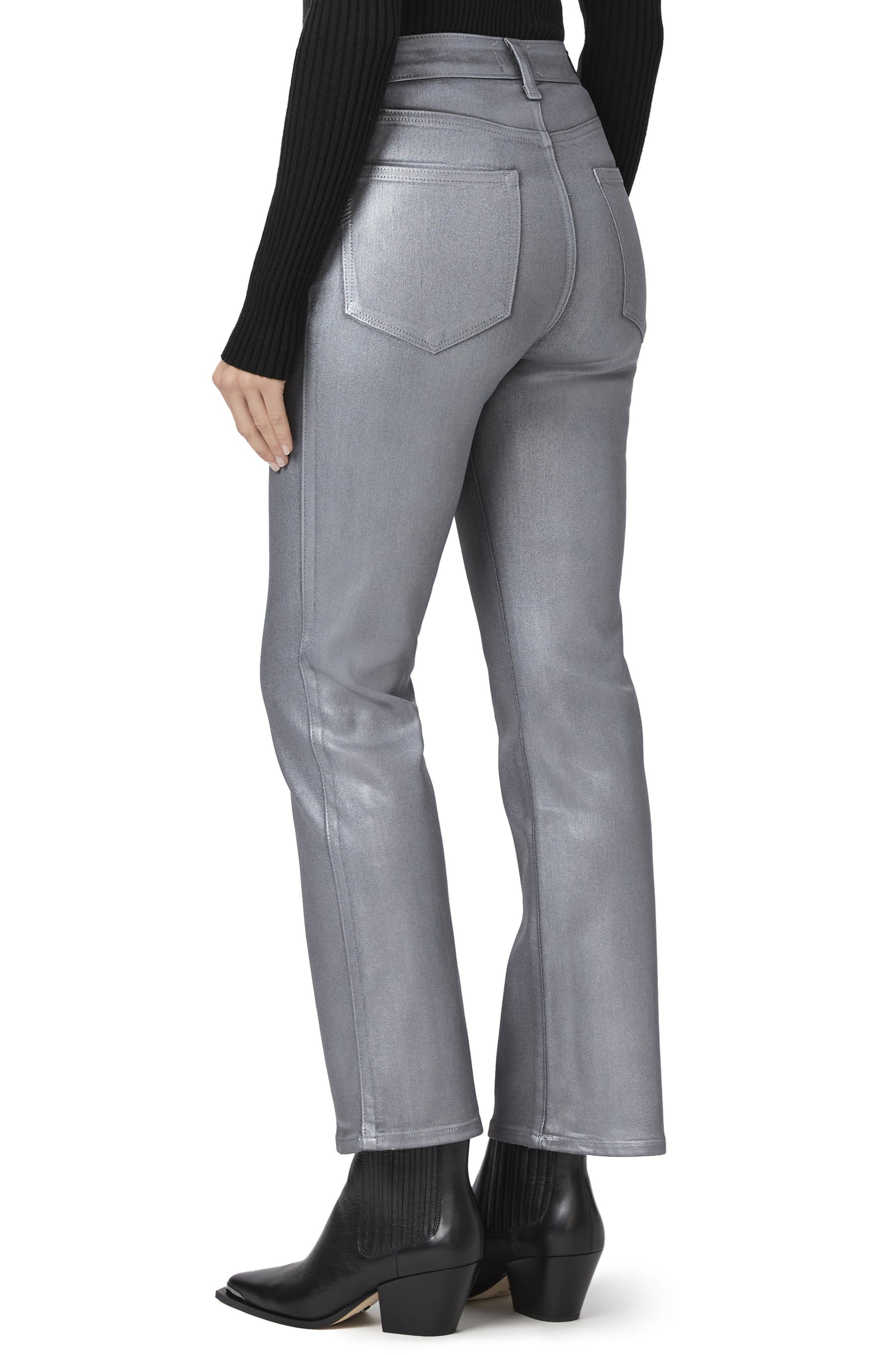  PAIGE Claudine In Silver Shimmer Luxe Coating