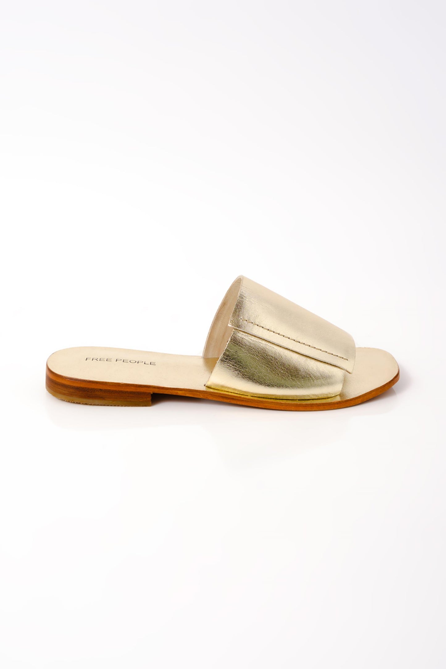  FREE PEOPLE Verona Metallic Slide