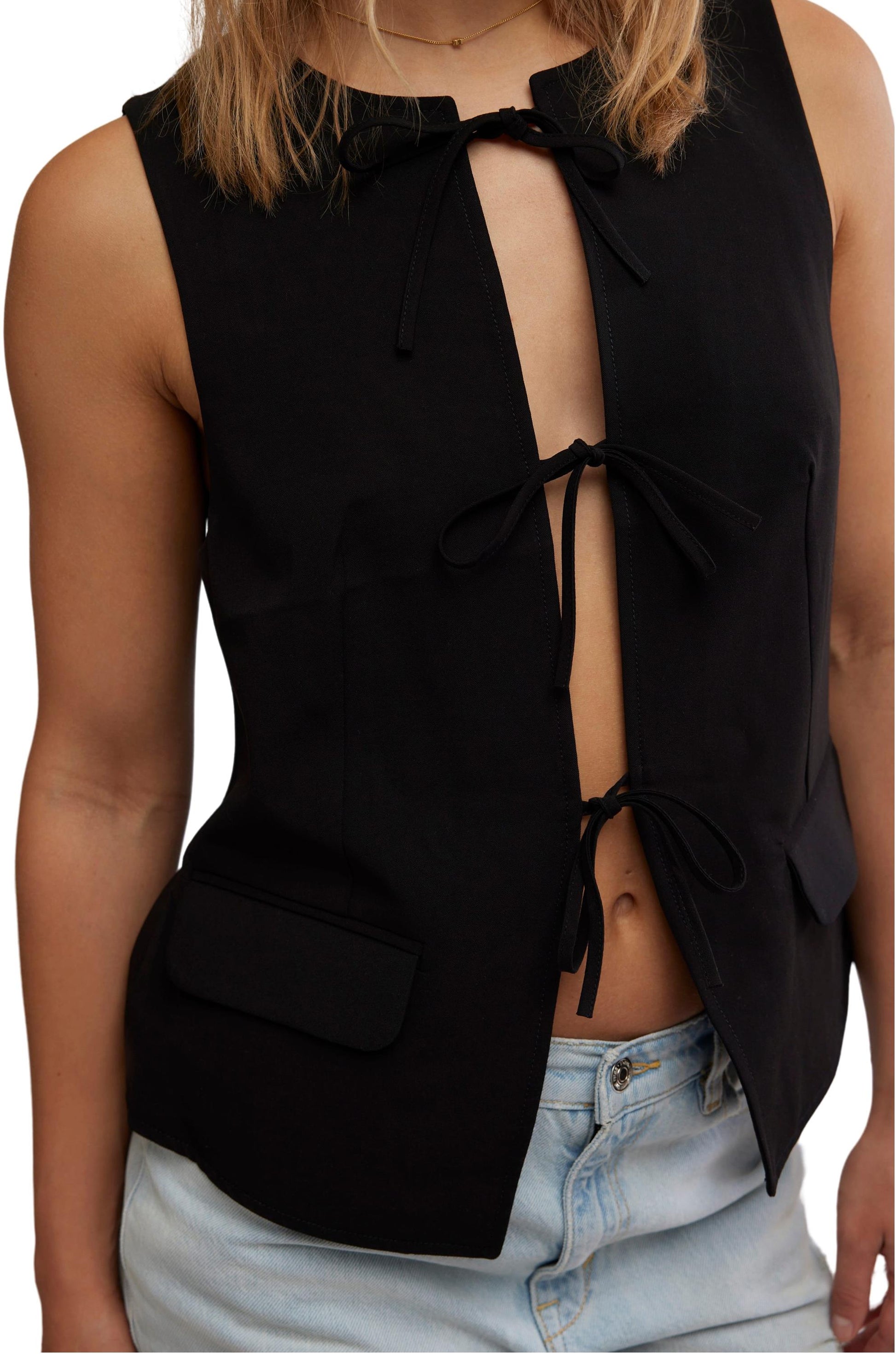  FREE PEOPLE Celia Suit Vest