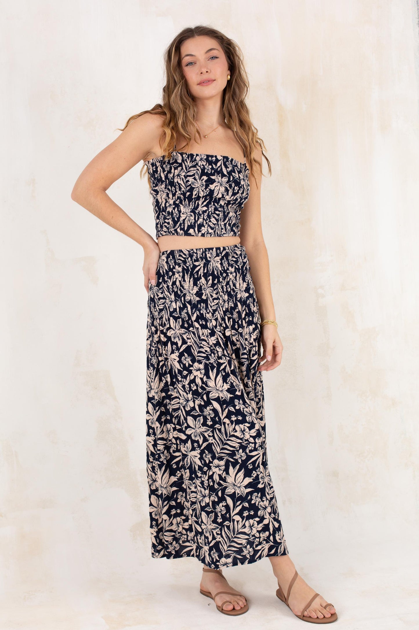  FAHERTY X SOUTH MOON UNDER Alisee Skirt