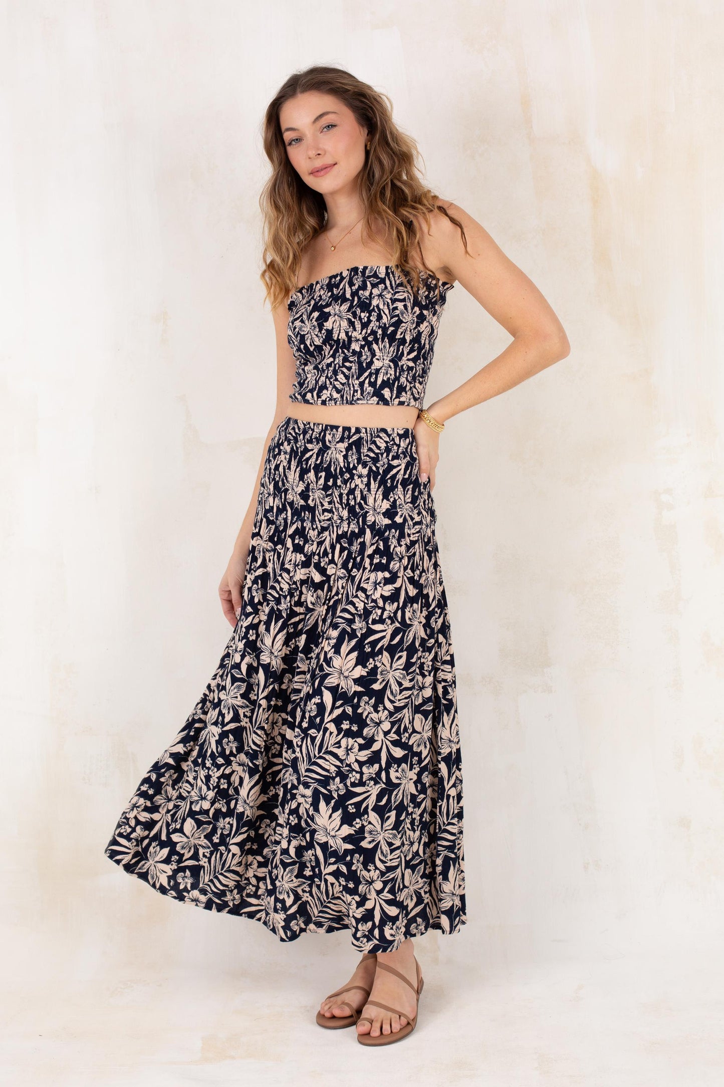  FAHERTY X SOUTH MOON UNDER Alisee Skirt