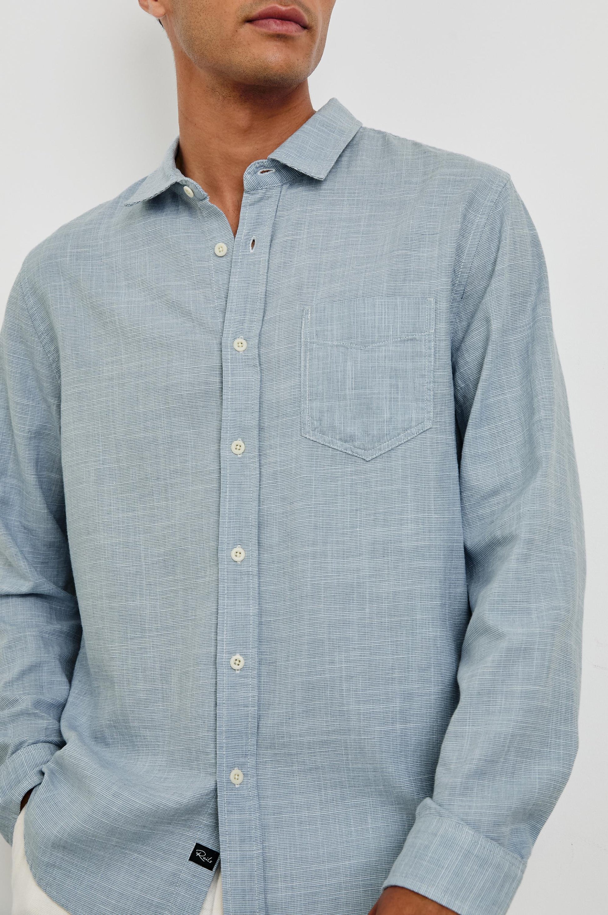  RAILS Wyatt Long Sleeve 1 Pocket Shirt