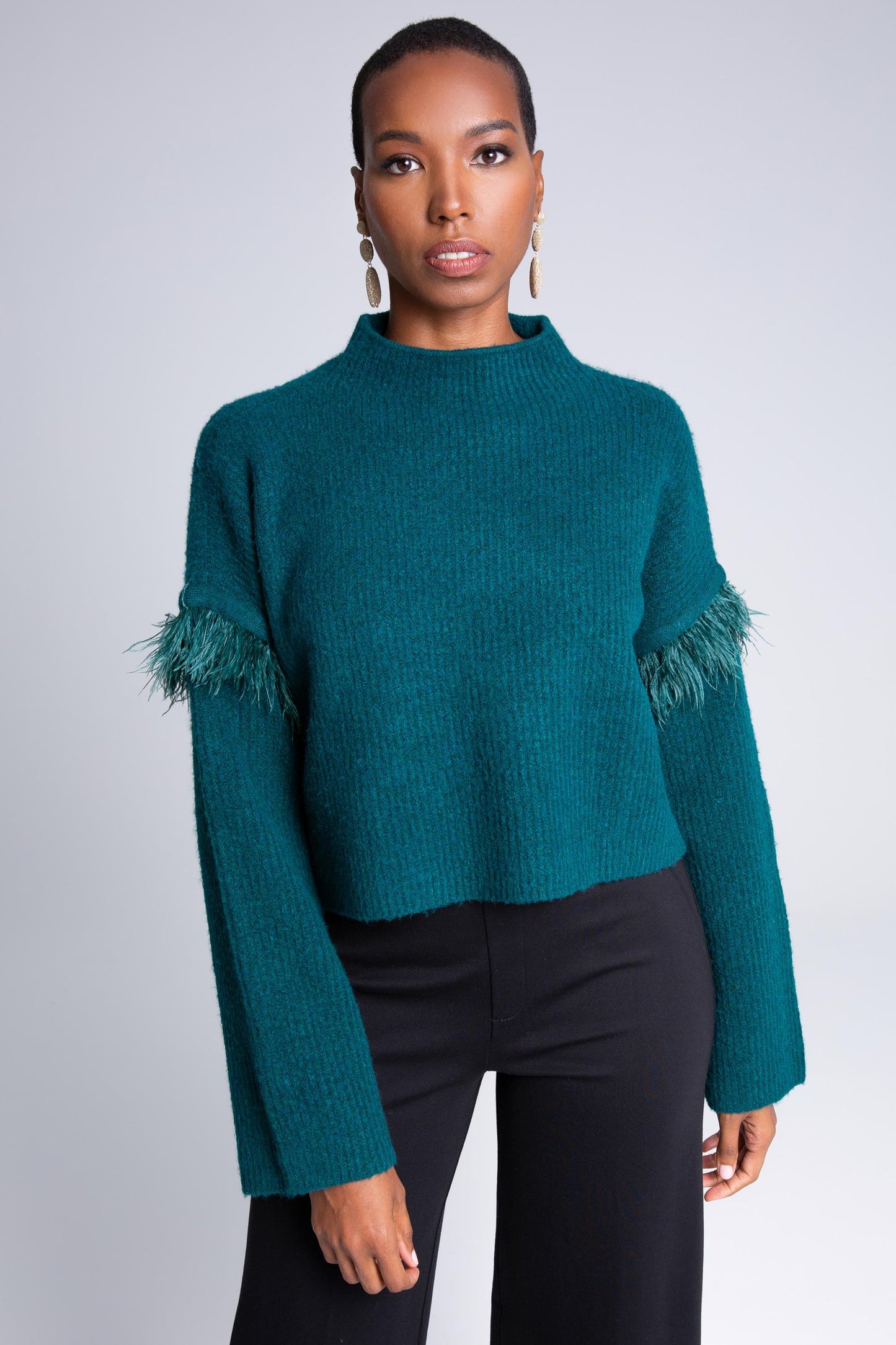  SAYLOR Tora Feather Sweater