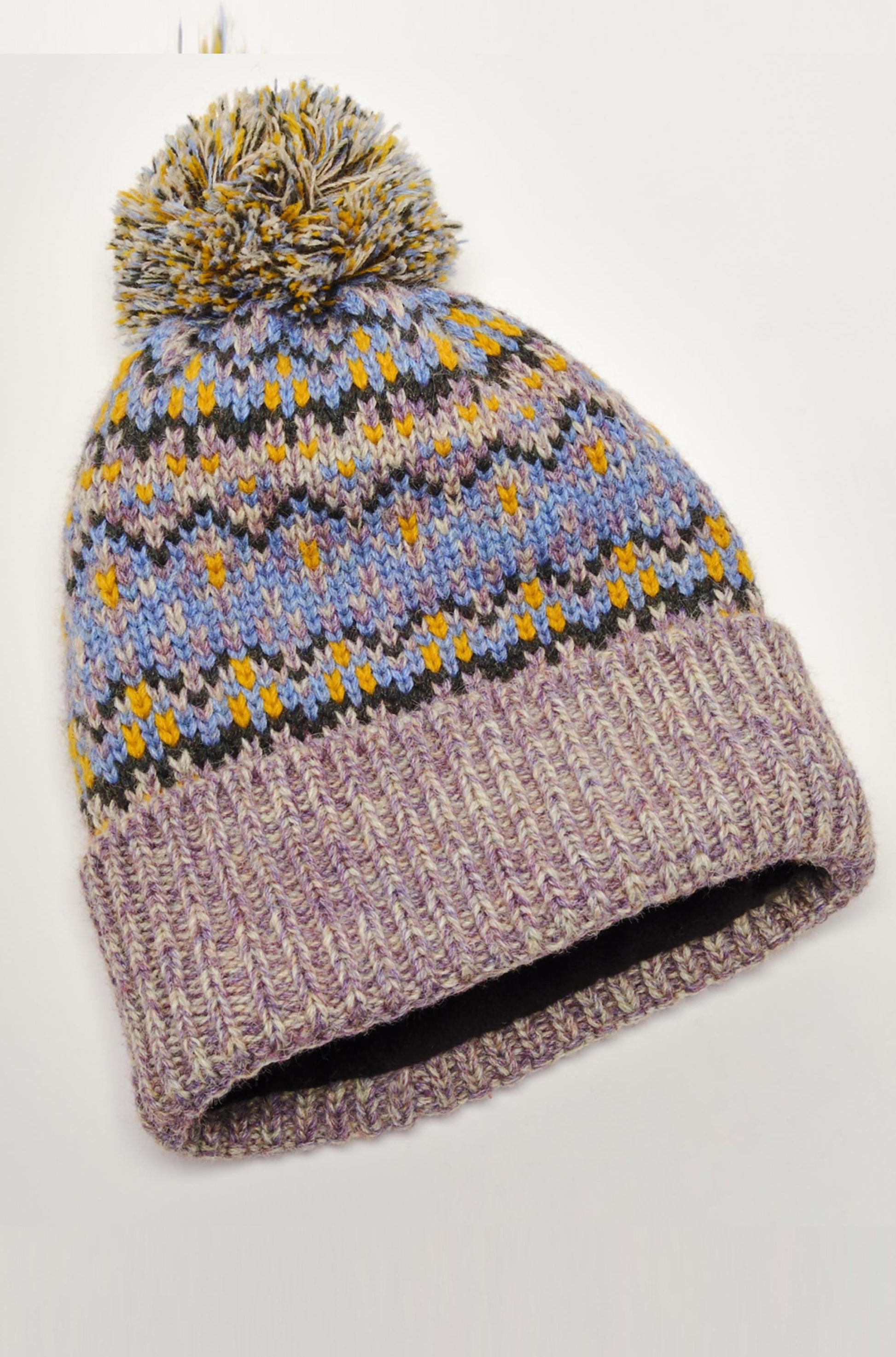  FREE PEOPLE Fist Frost Fairisle Pom