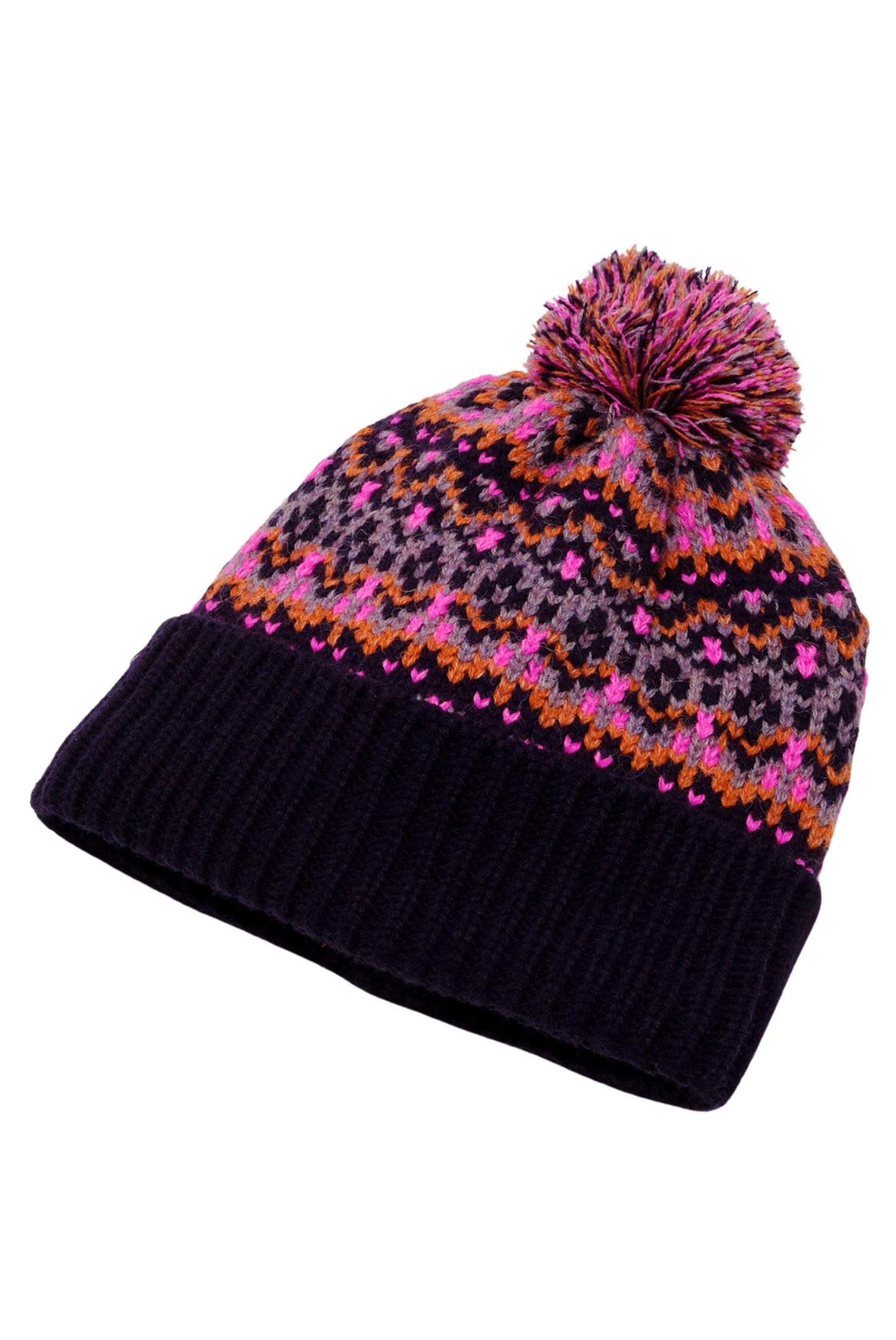  FREE PEOPLE Fist Frost Fairisle Pom