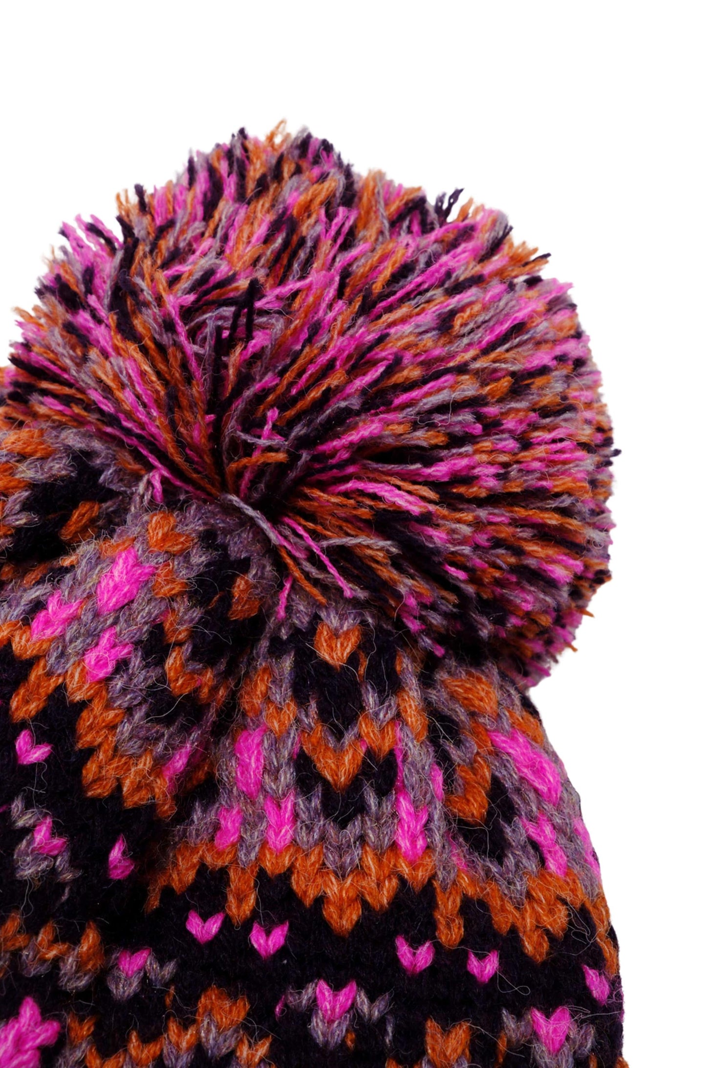  FREE PEOPLE Fist Frost Fairisle Pom