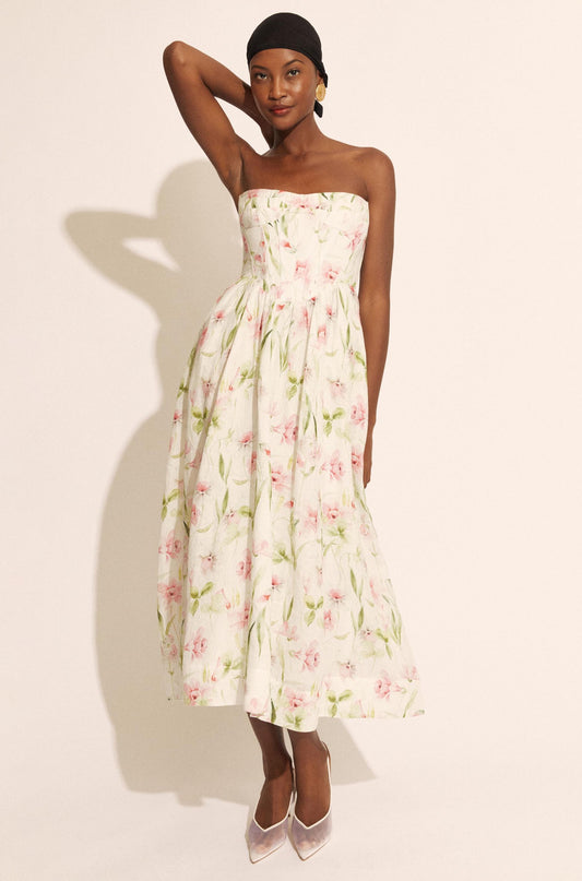  BARDOT Lola Corset Midi Dress