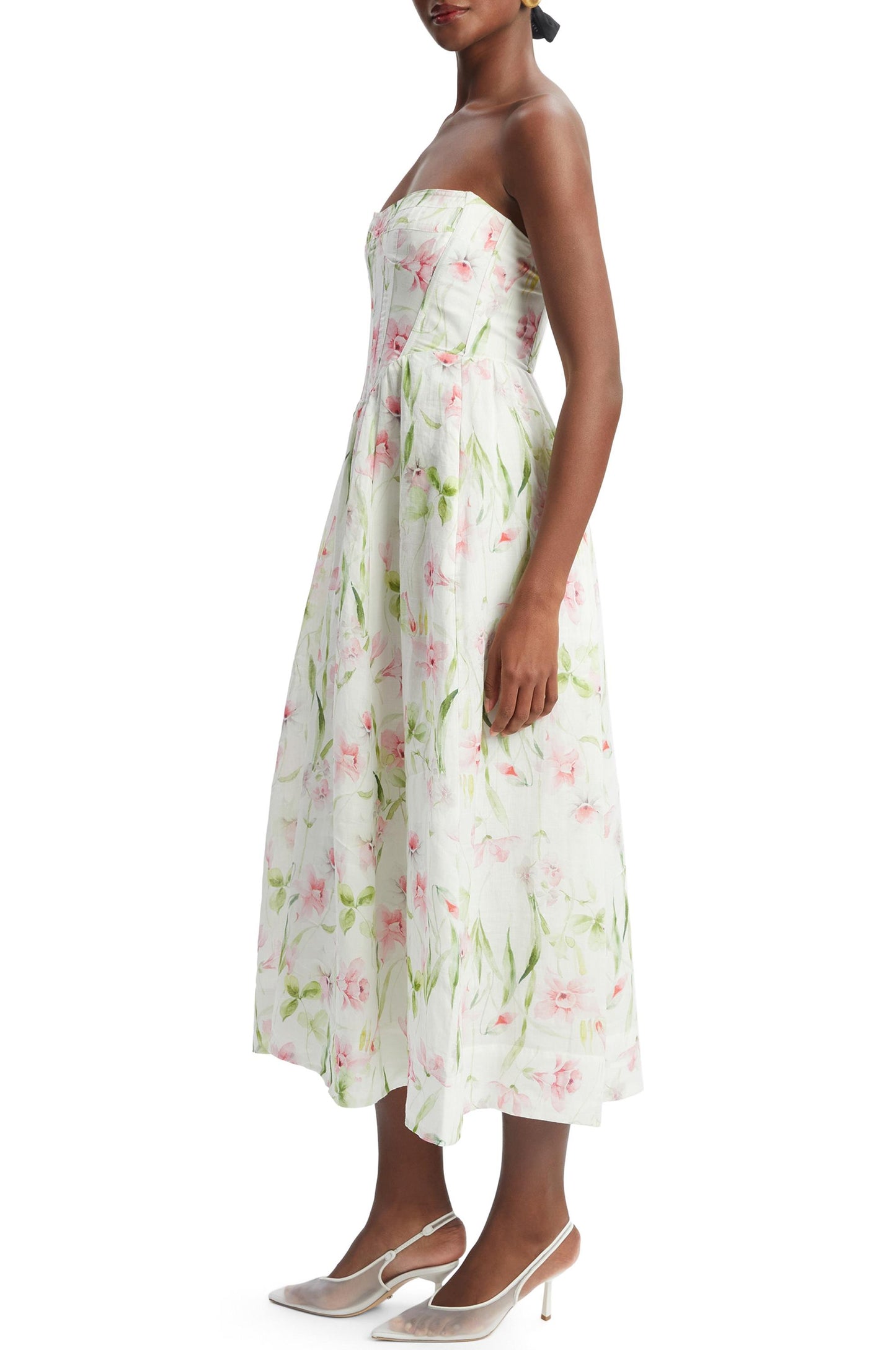  BARDOT Lola Corset Midi Dress