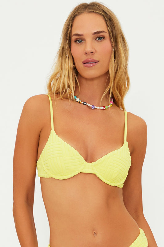  BEACH RIOT Citrine Crush Camilla Top