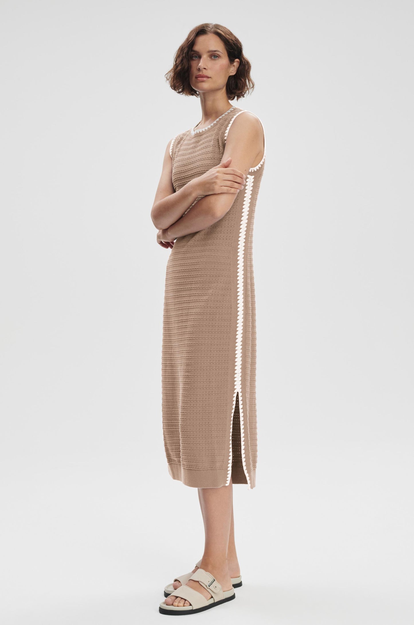  VARLEY Dwight Tank Knit Dress