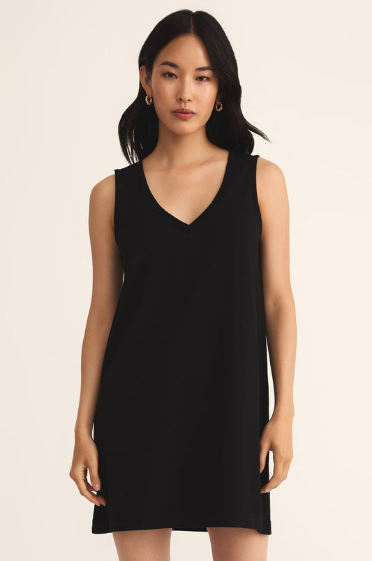  Z SUPPLY Sloane V-Neck Mini Dress Cover Up