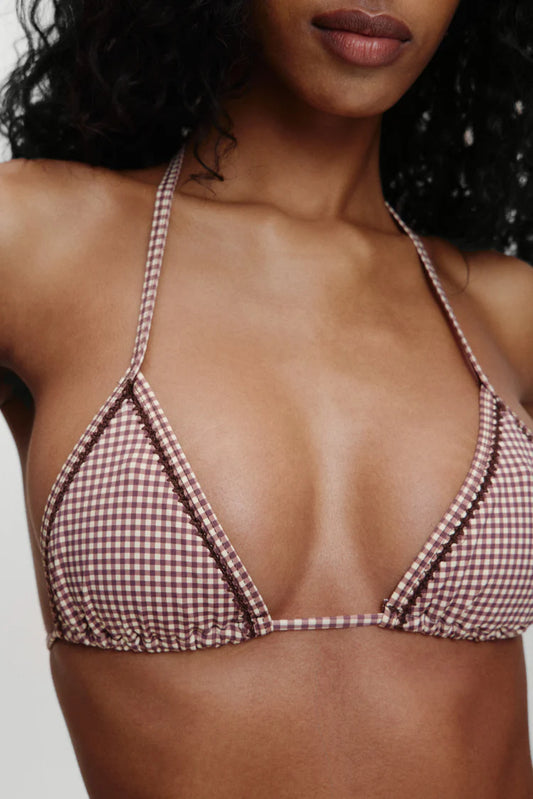  FRANKIES BIKINIS X BELLA HADID Nick Triangle Bikini Top