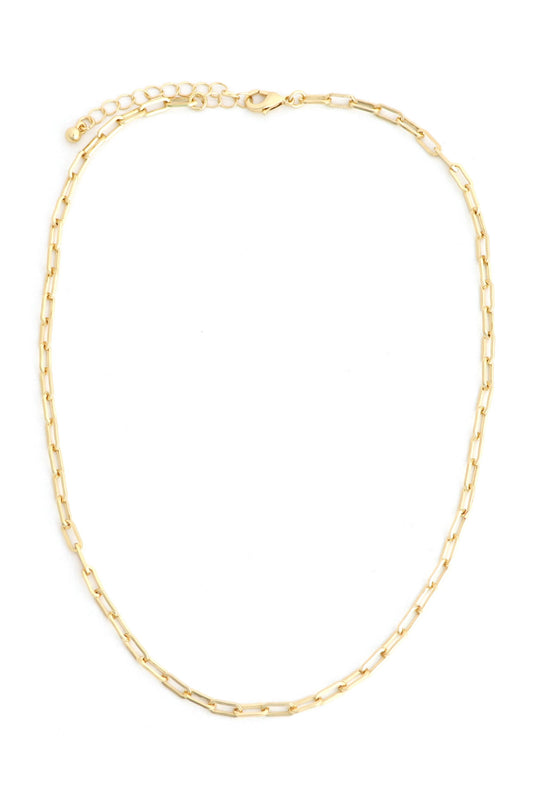  SOUTH MOON UNDER Gold Airy Link Chain Neck