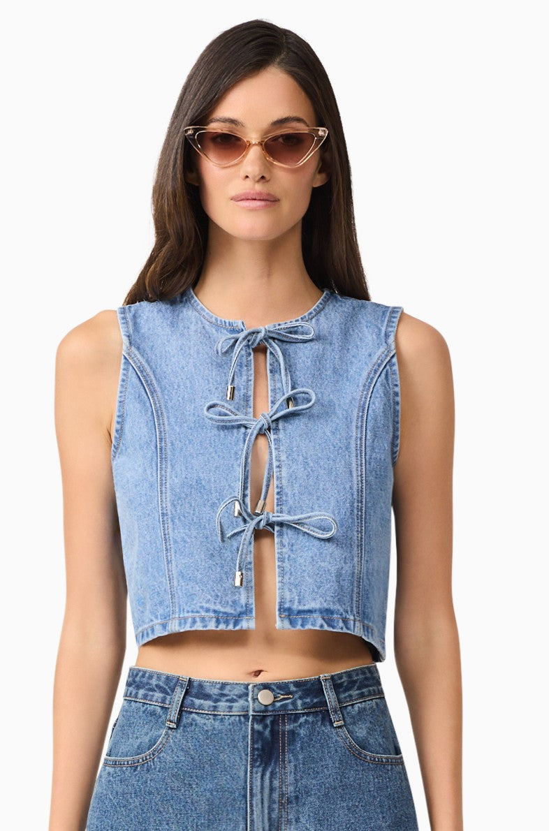  CURAAE Adalynn Denim Vest