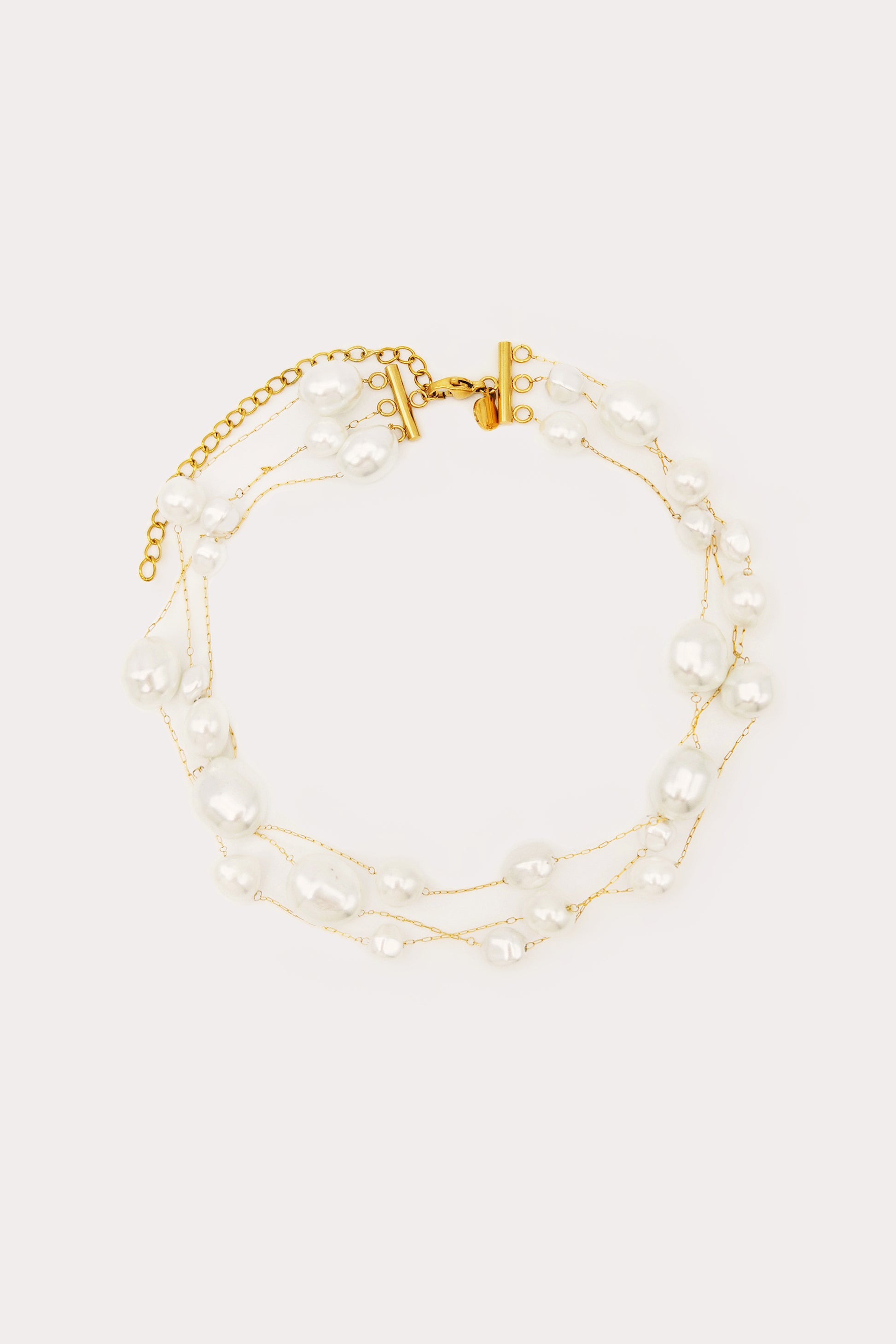  PETIT MOMENTS Selah Necklace Pearl