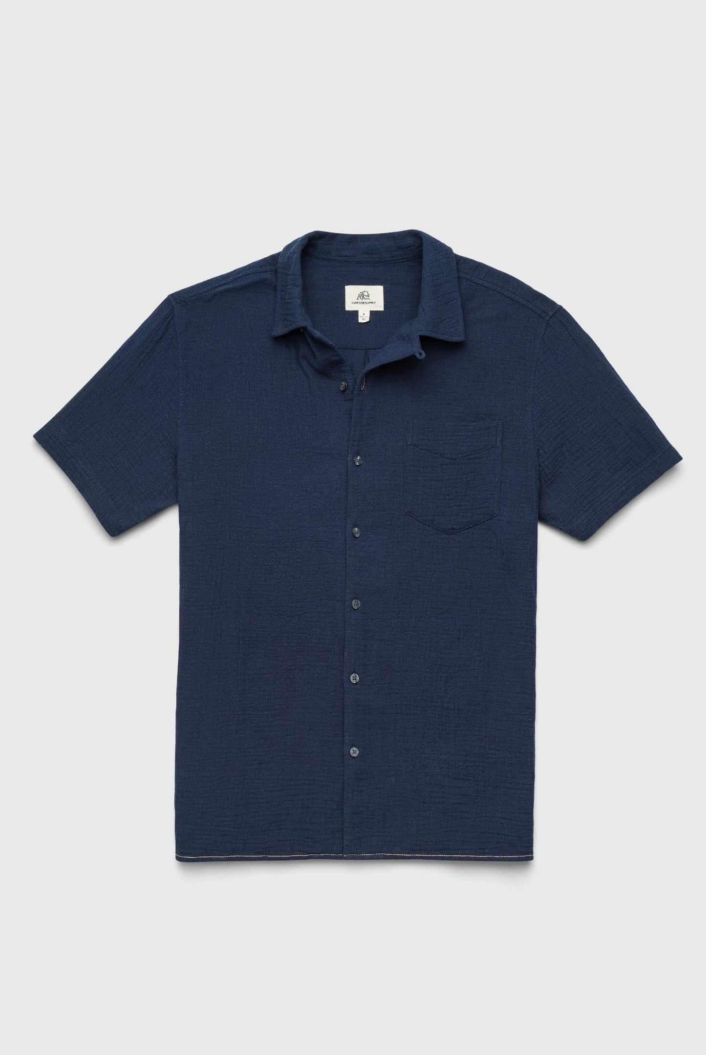  SURFSIDE SUPPLY COMP Mariner Short Sleeve Crinkle Gauze Camp Shirt